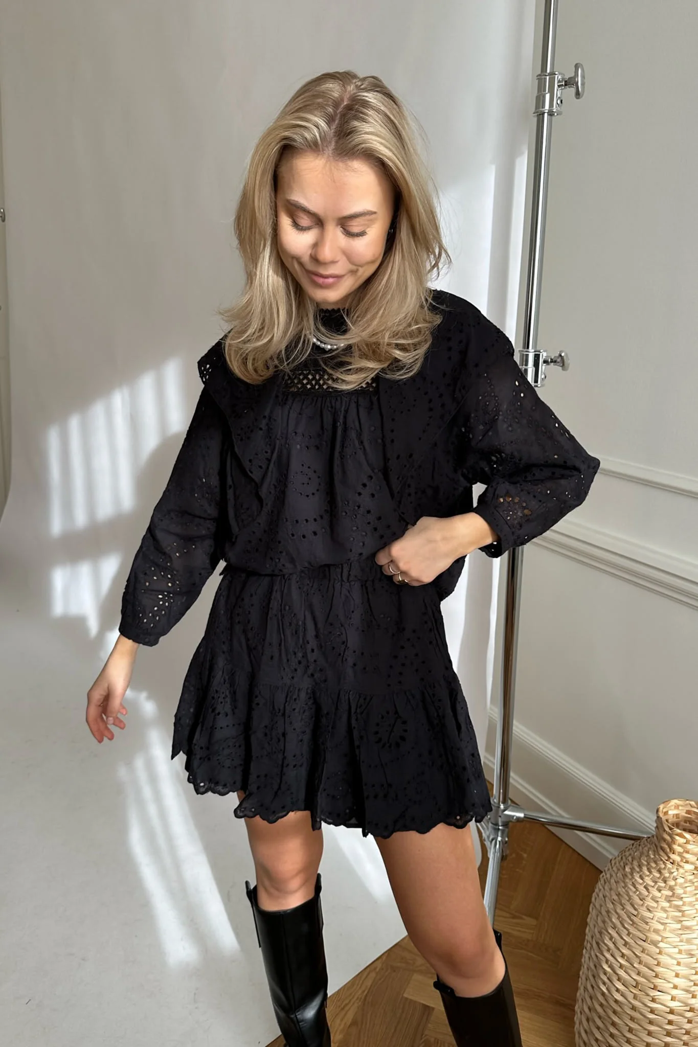 IngridIC Skirt - Black - Image 3