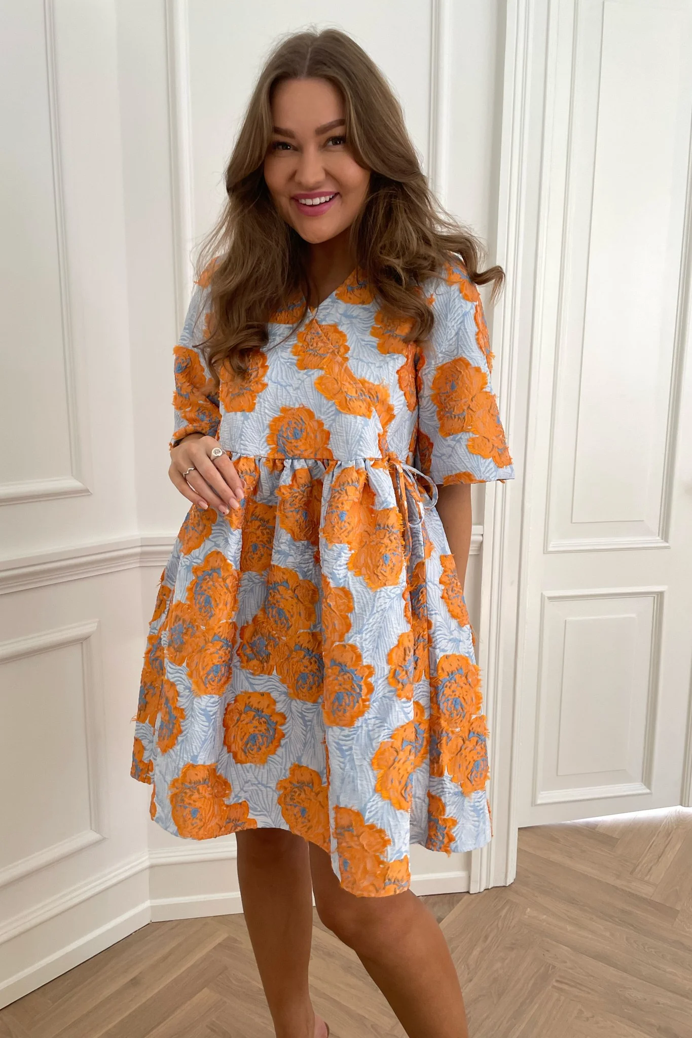 JasminIC Dress - Orange Blossom - Image 2