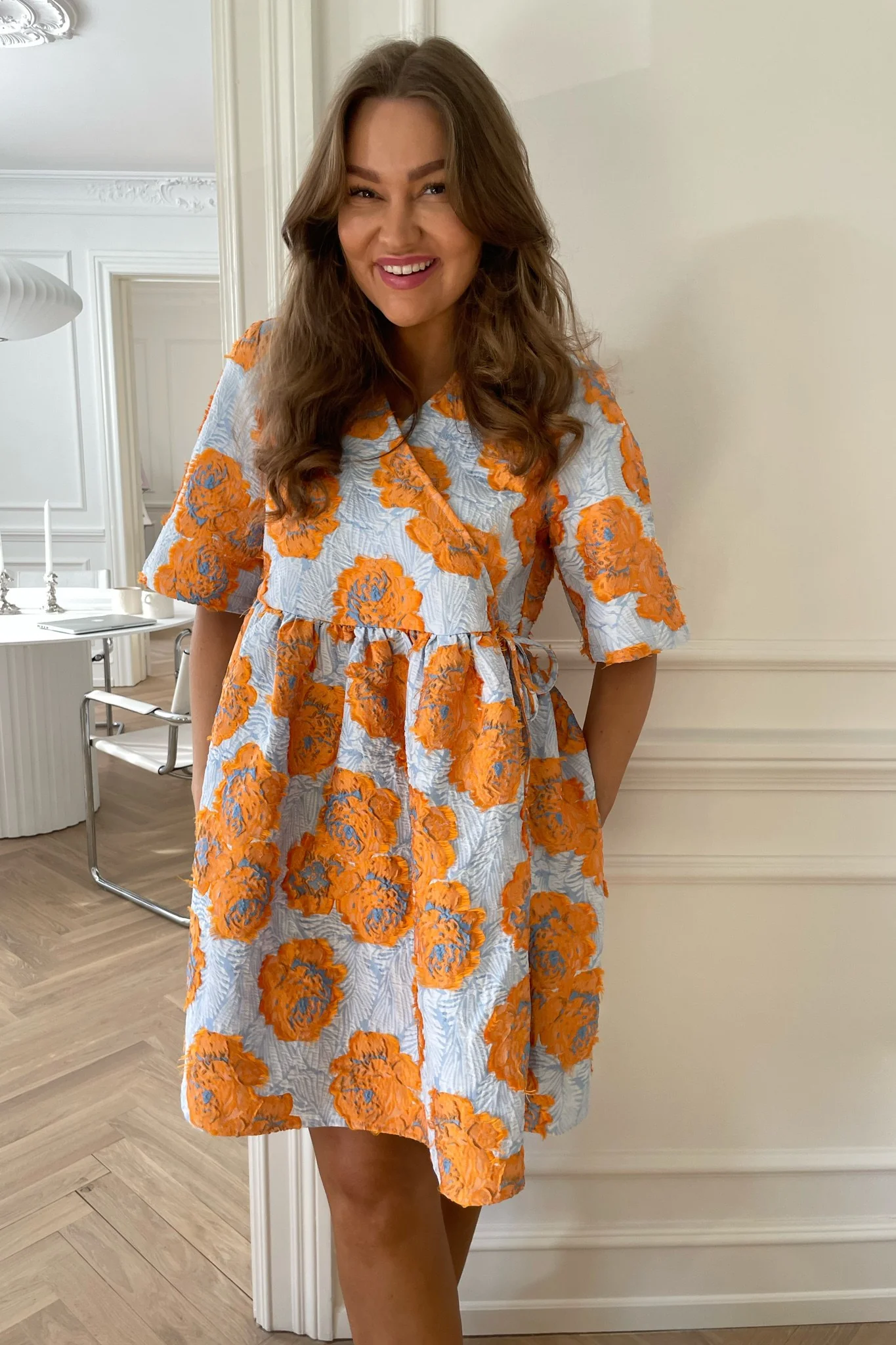 JasminIC Dress - Orange Blossom - Image 4