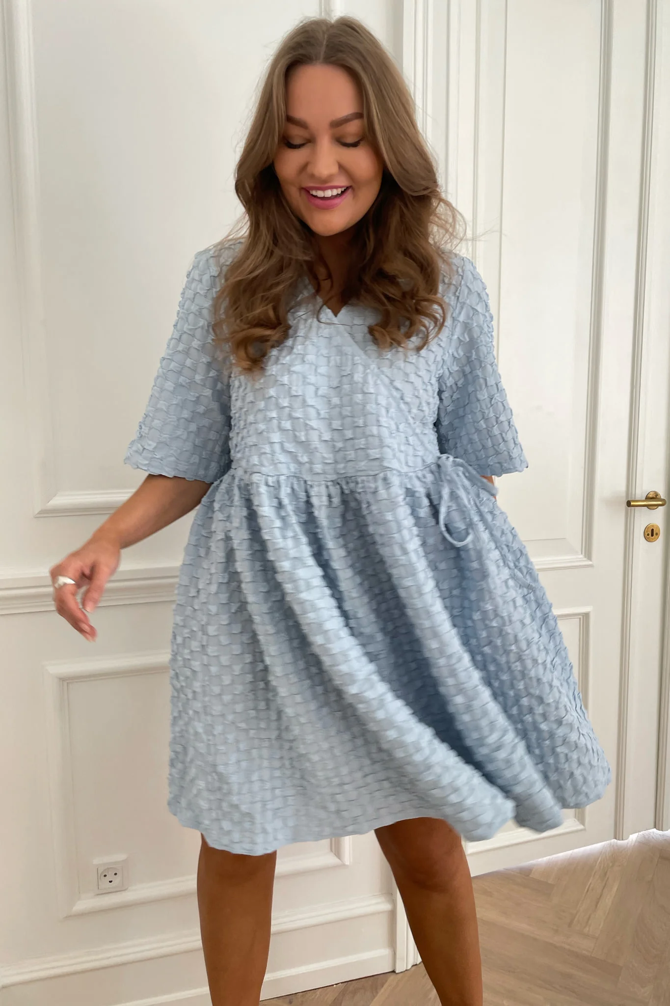 JasminIC Dress - Bubble Blue - Image 4