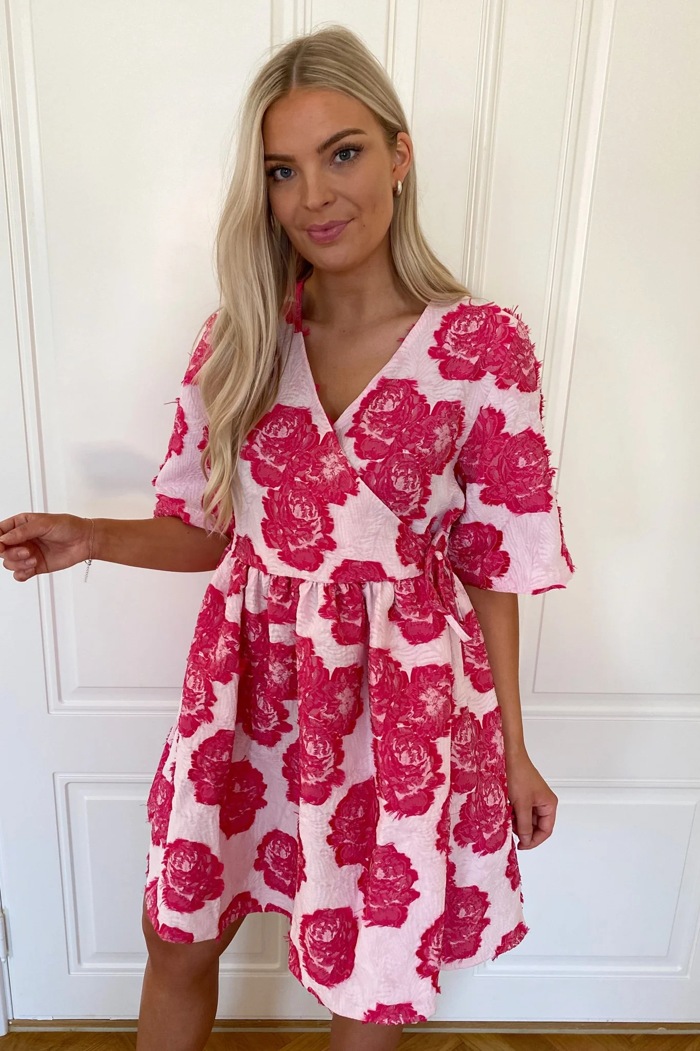 JasminIC Dress - Raspberry Blossom - Image 5