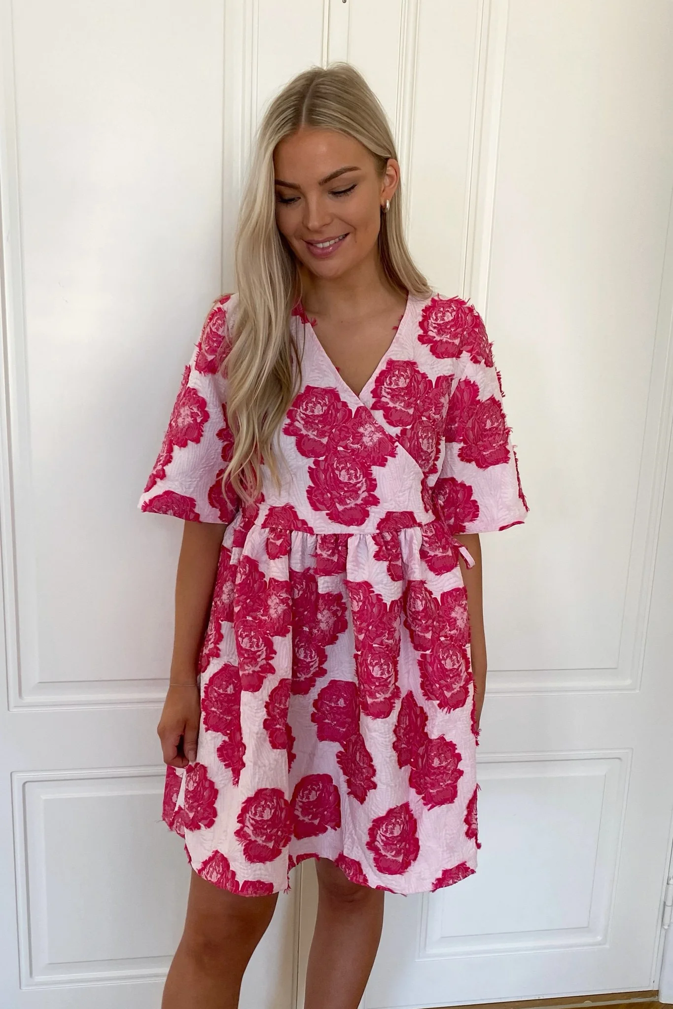 JasminIC Dress - Raspberry Blossom - Image 6