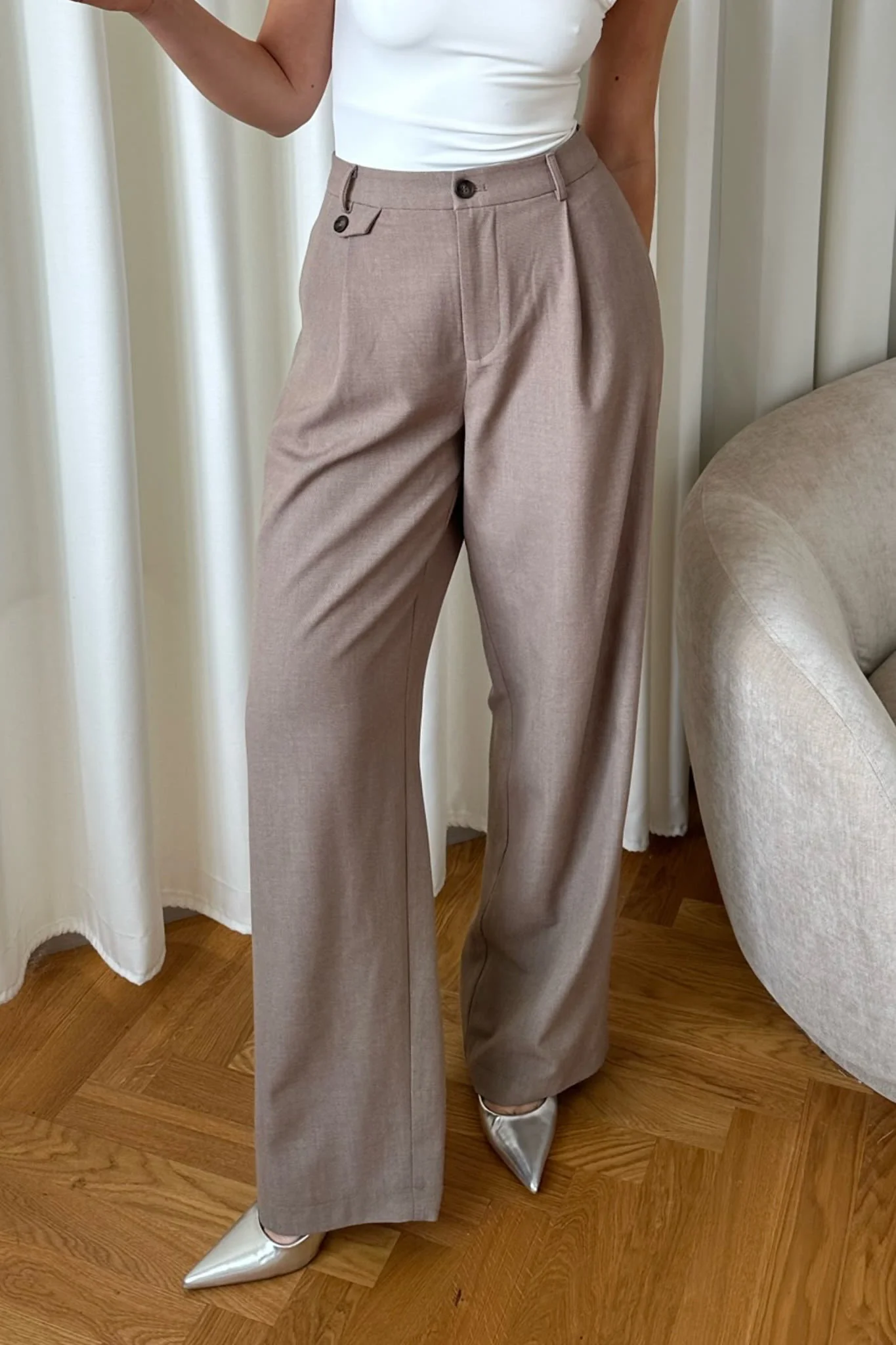 JennyIC Pants - Dark Sand - Image 12