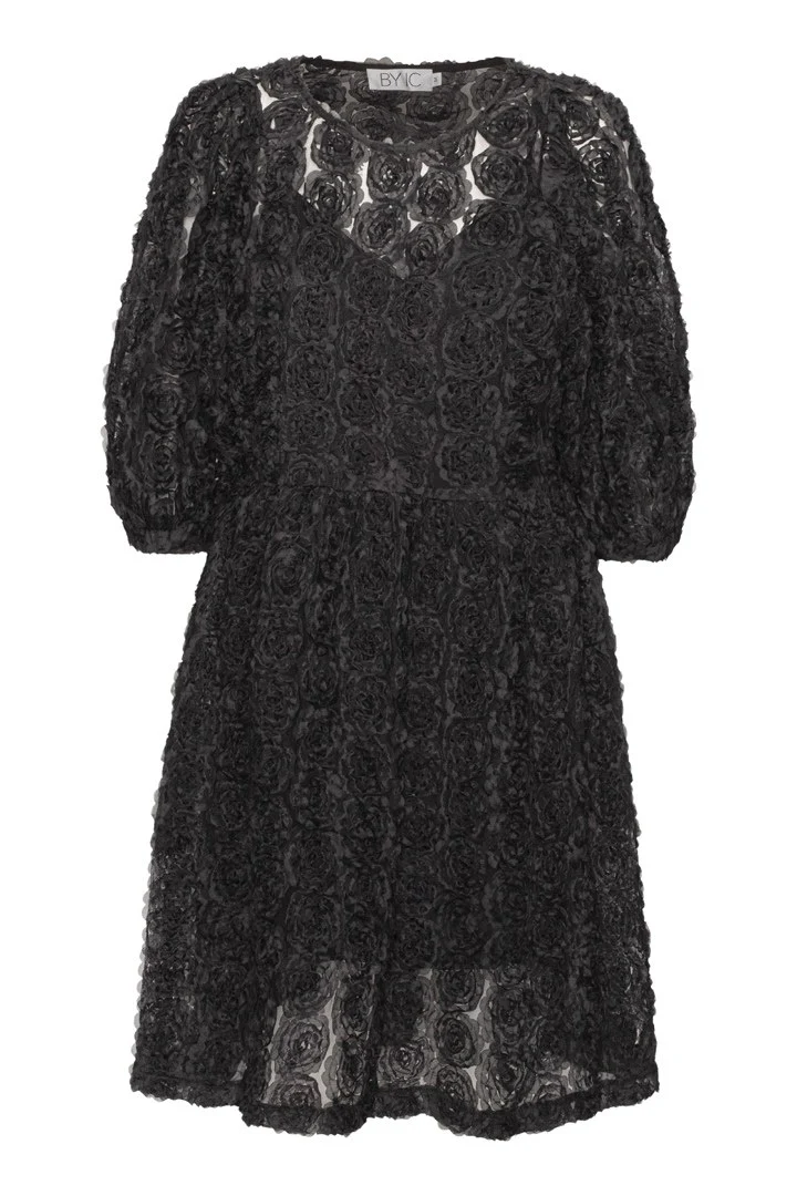 JosefineIC Dress - Black Rose - Image 4