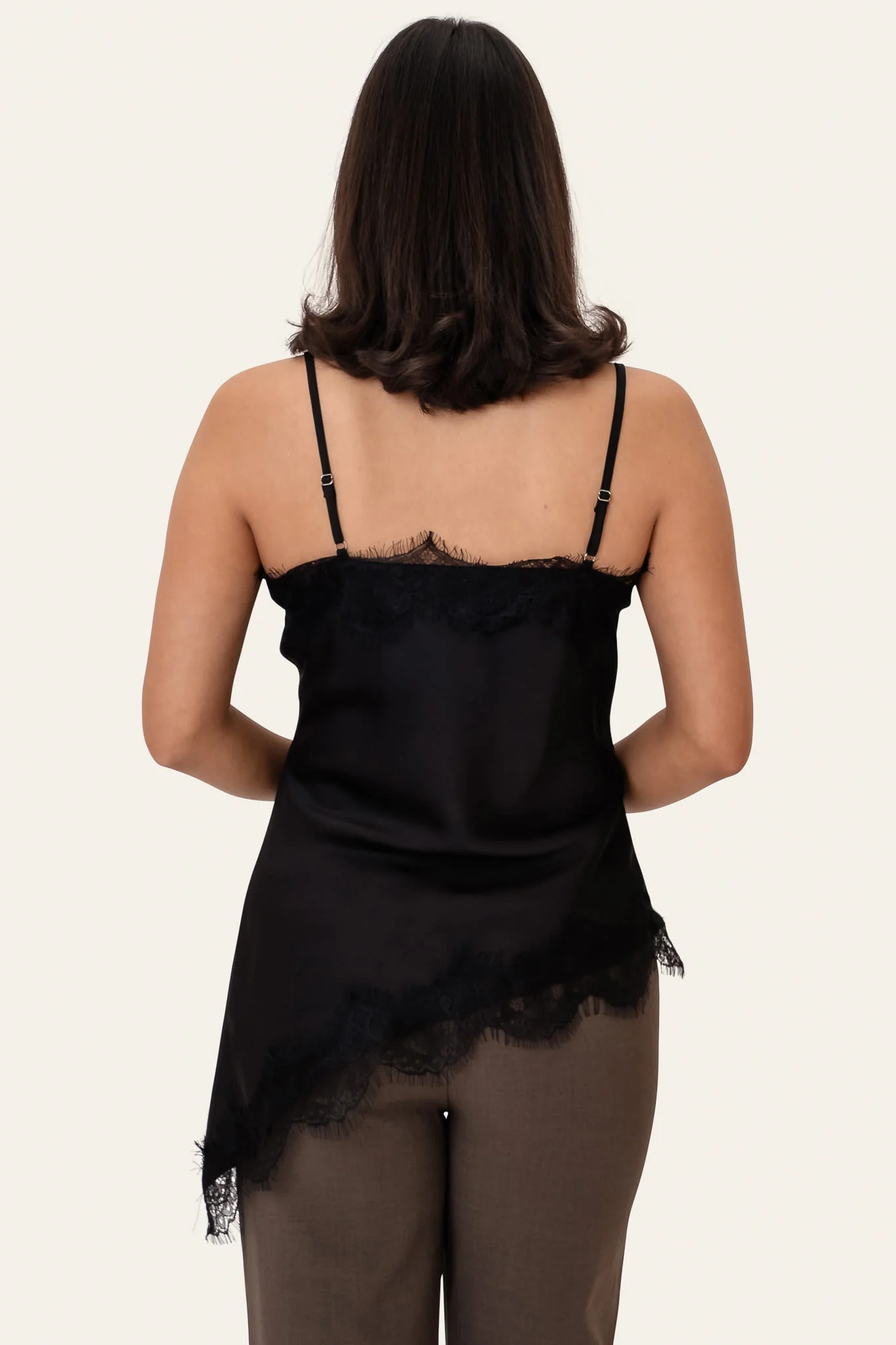 JunoIC Asymmetric Top - Black Satin - Image 7