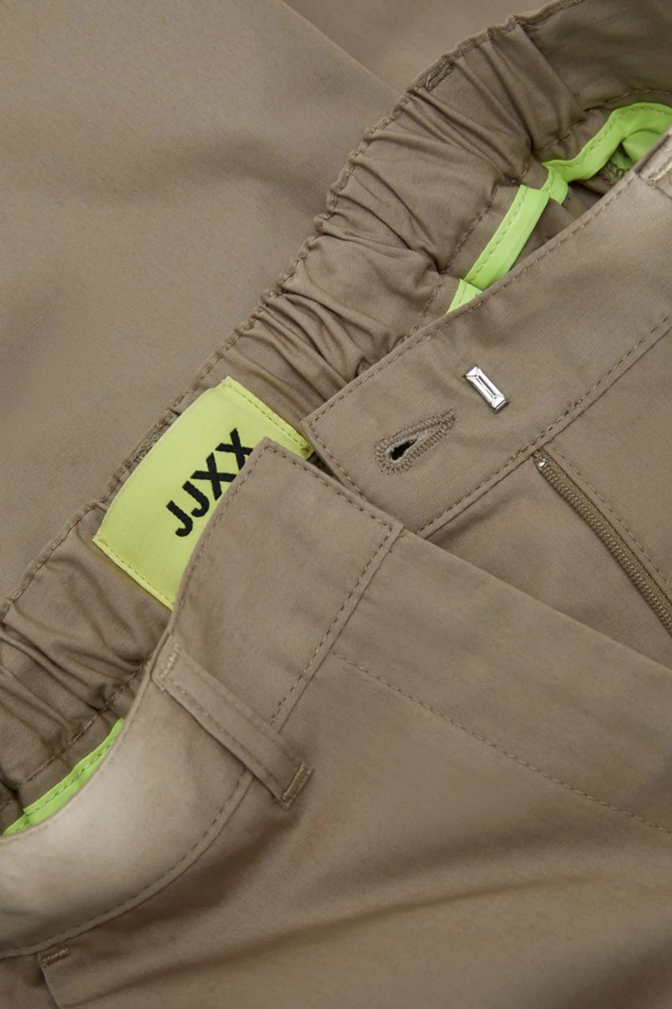 JXCali Relax Wide HW Pant - Cornstalk - Image 8