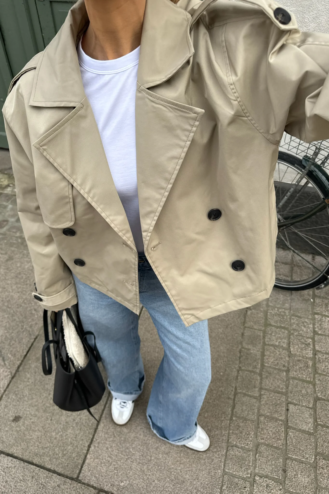 JXCarlie Short Trenchcoat - Twill - Image 2