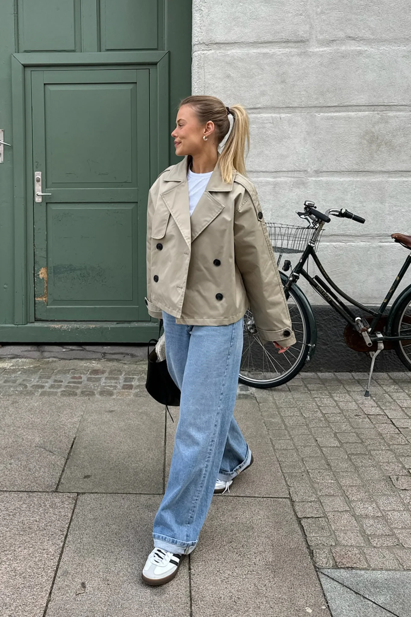 JXCarlie Short Trenchcoat - Twill - Image 3