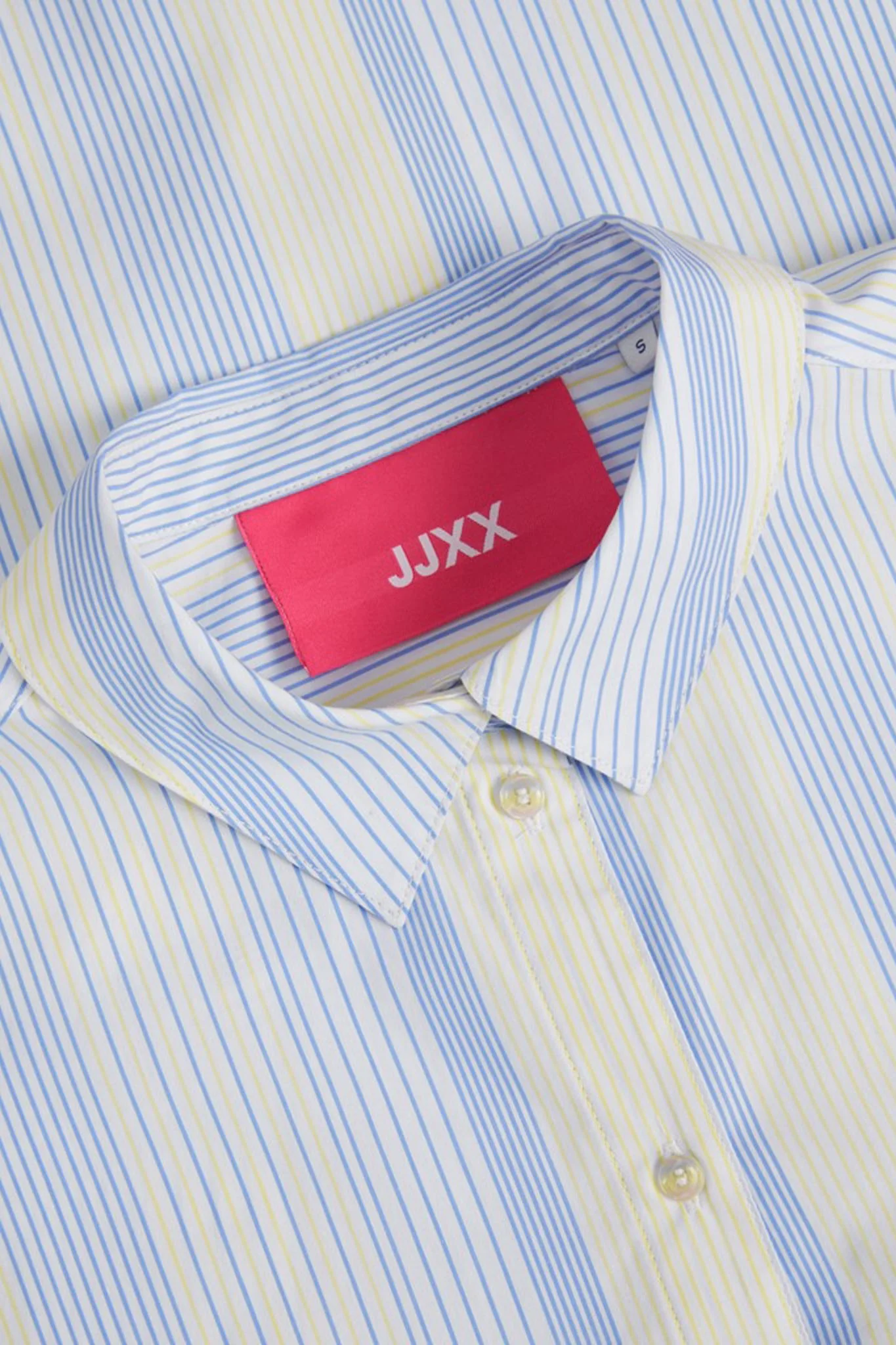 JXJamie LS Relaxed Poplin Shirt - Limeade Multi - Image 9