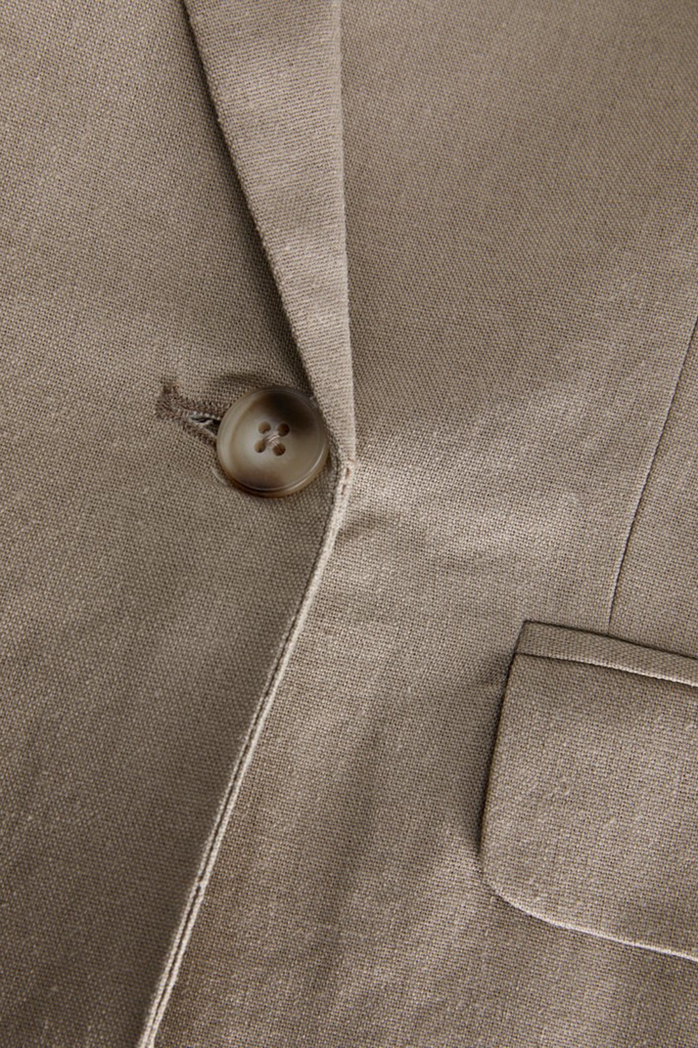 JXMary Linen Blazer - Fungi - Image 8