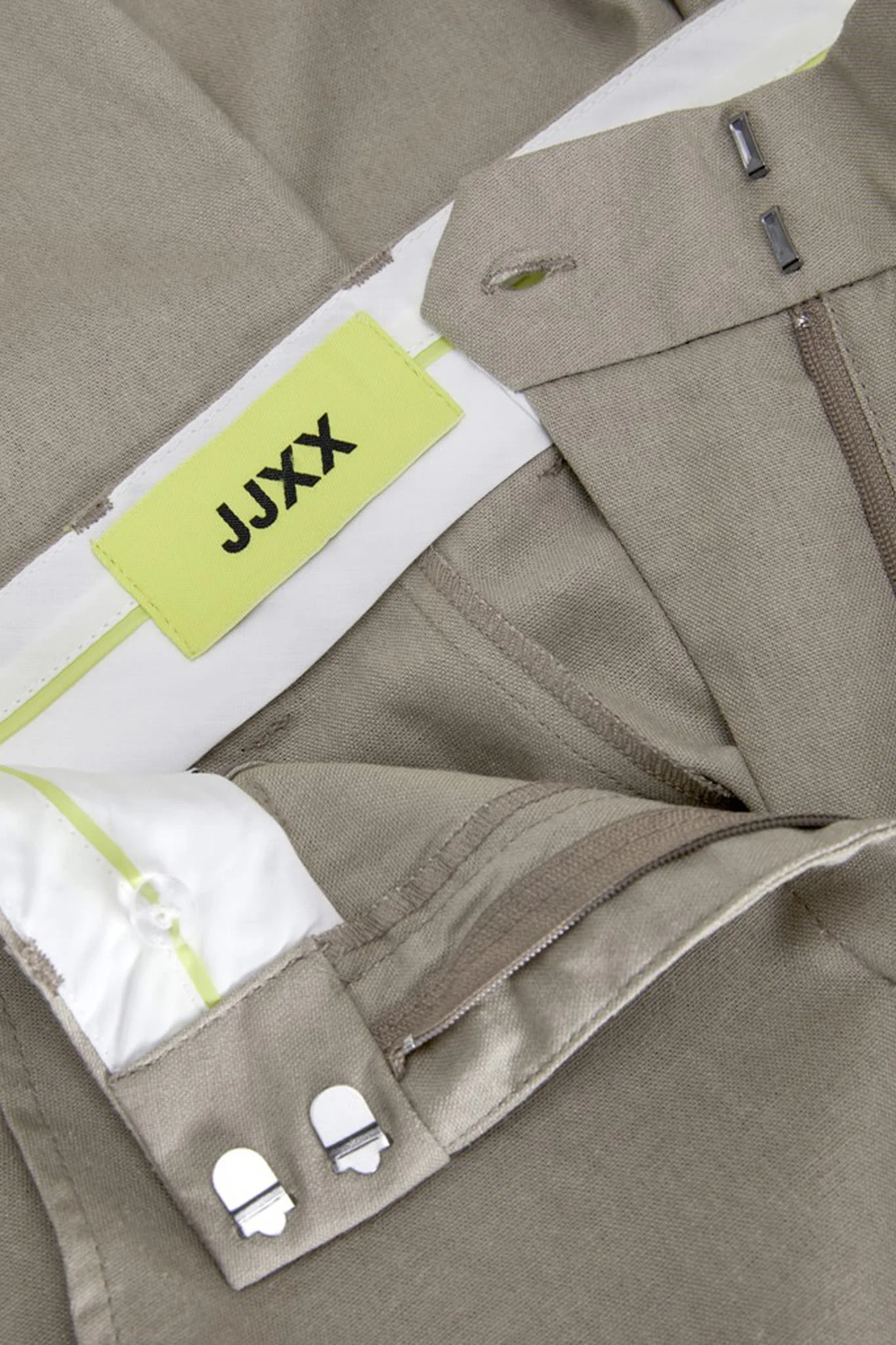 JXMary Relax Linen HW Pant - Fungi - Image 9