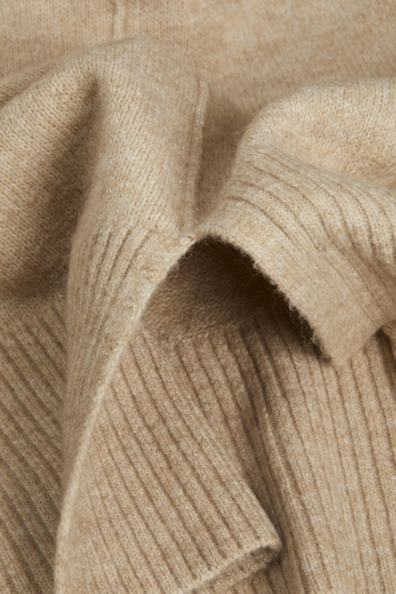 JXOllie Diverse Crew Neck Knit - Peyote Limeade  Neck Piping - Image 7