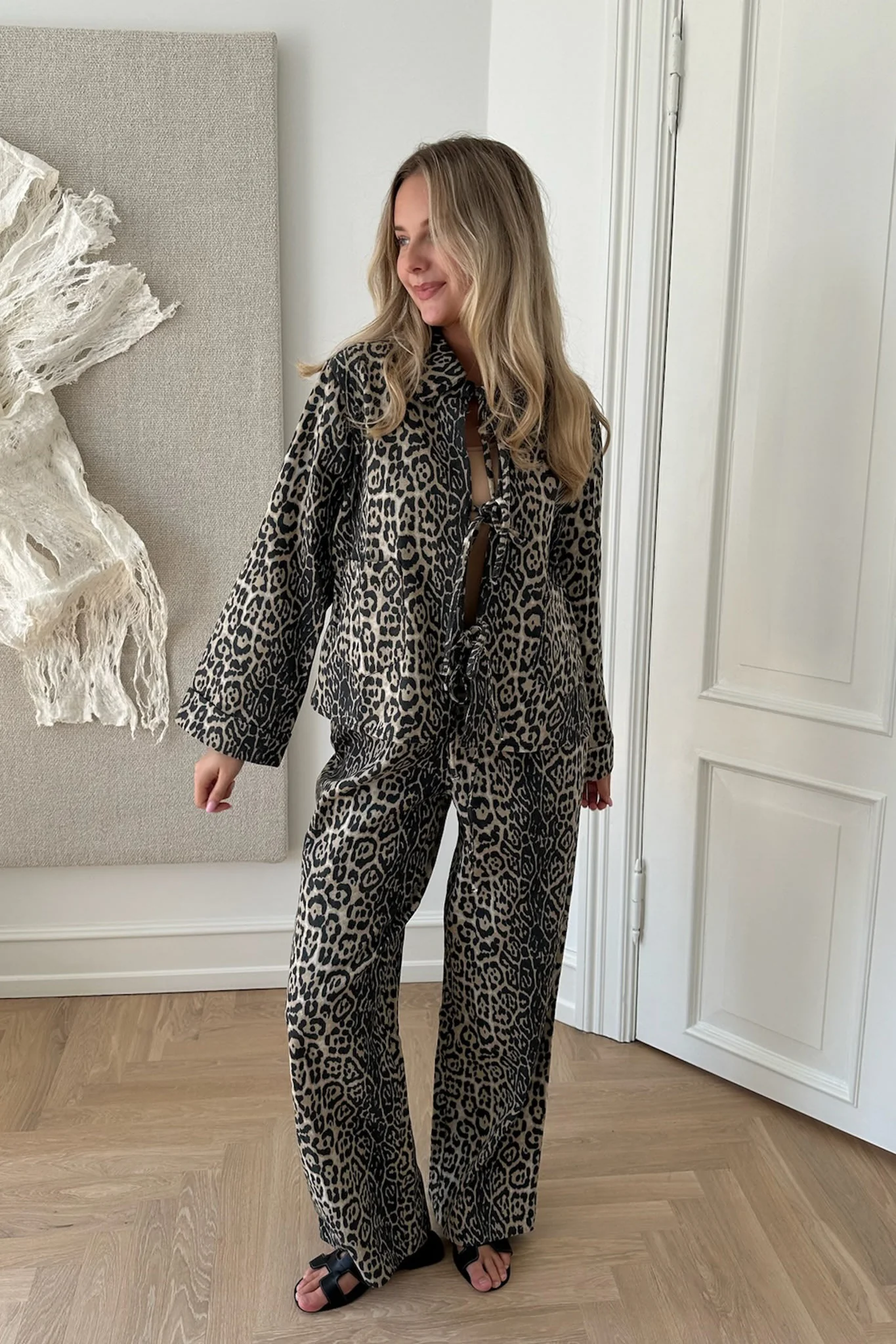 KarlaIC Pants - Leo Print - Image 7