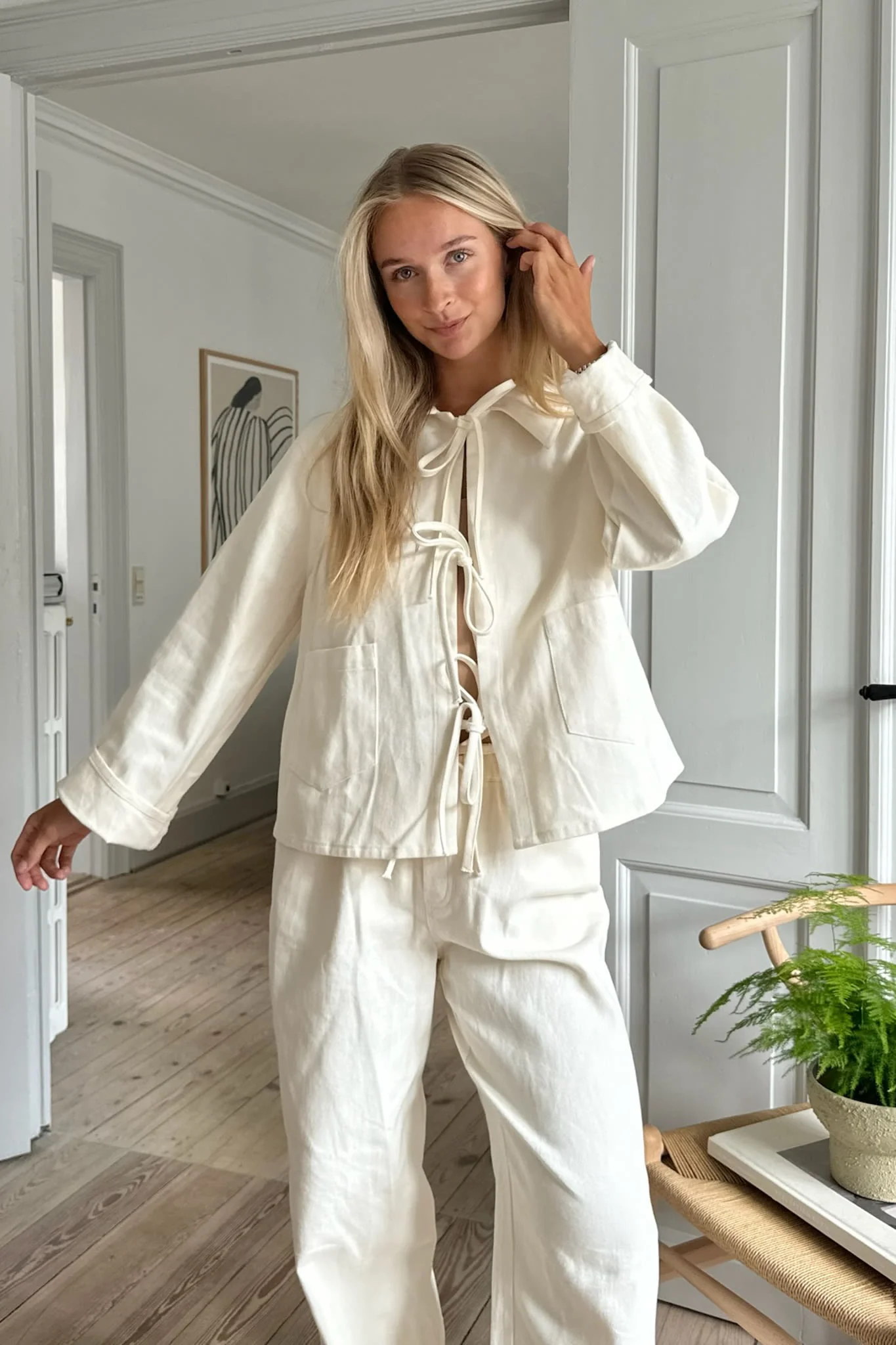 KarlaIC Pants - Off White - Image 8