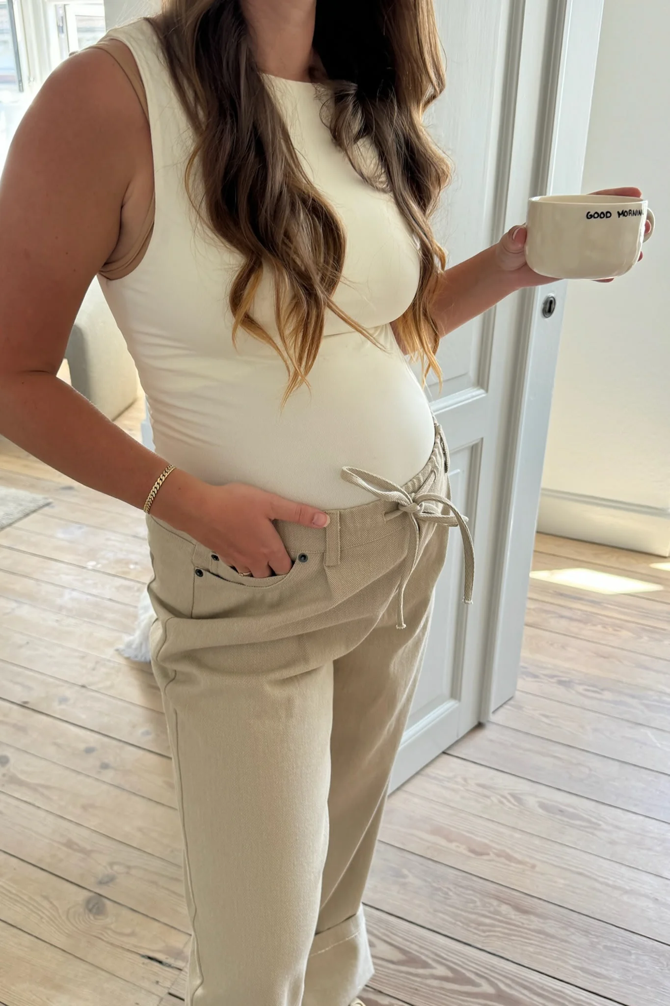 KarlaIC Pants - Sand - Image 10