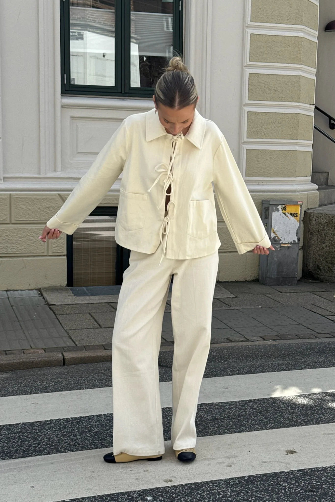 KarlaIC Tie Top - Off White - Image 7