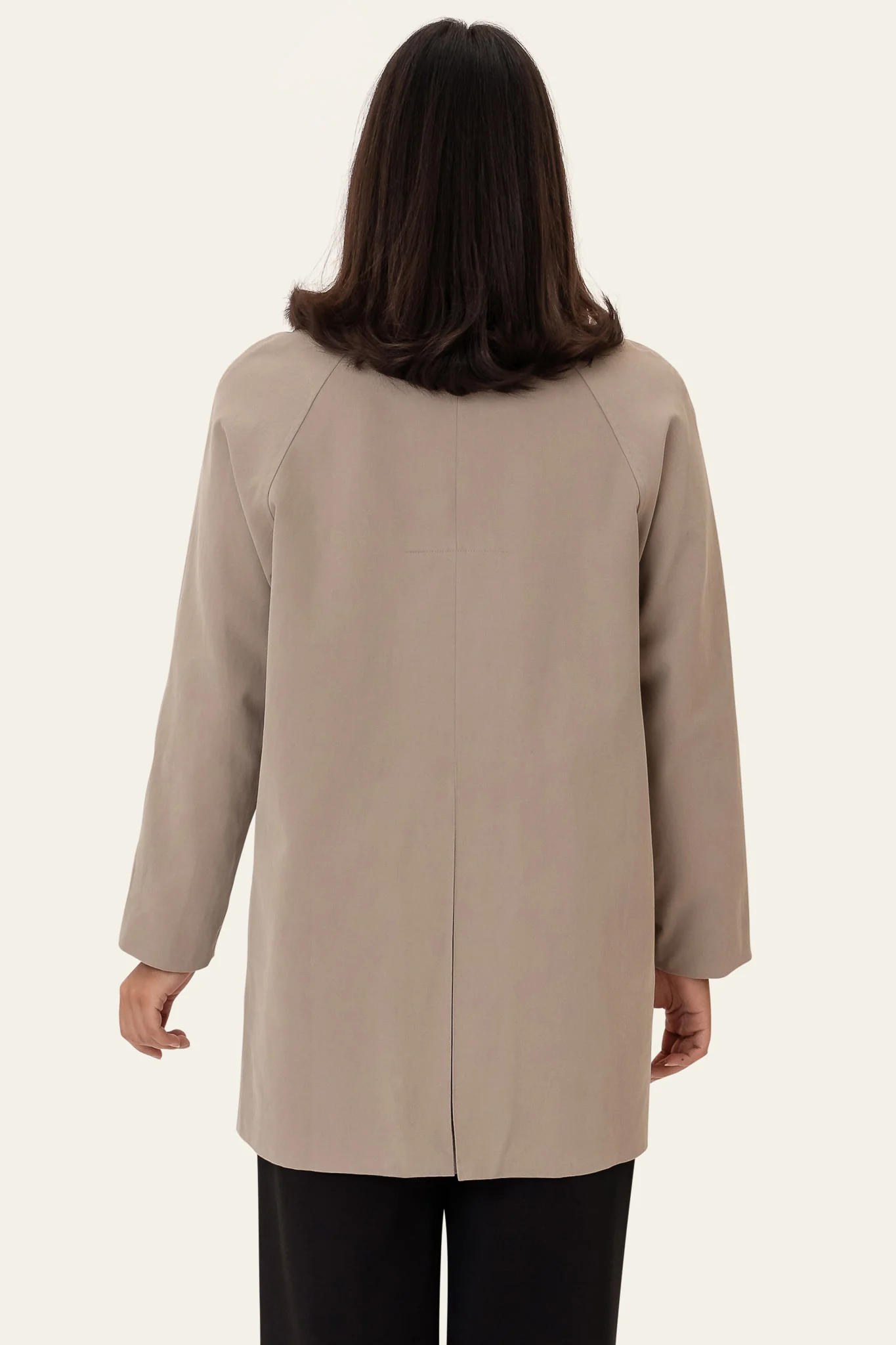 KarlaIC Trenchcoat - Dusty Green - Image 3