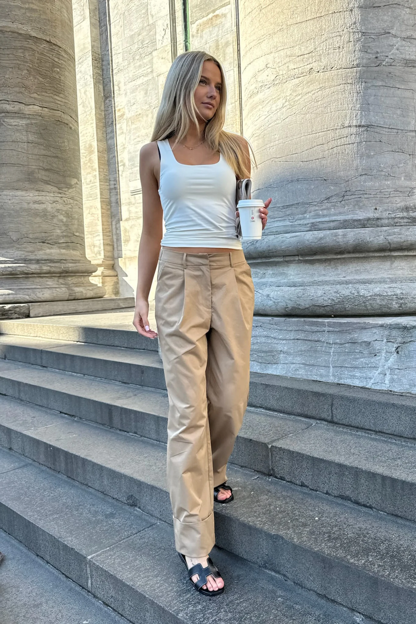 KathrineIC Pants - Brown - Image 2