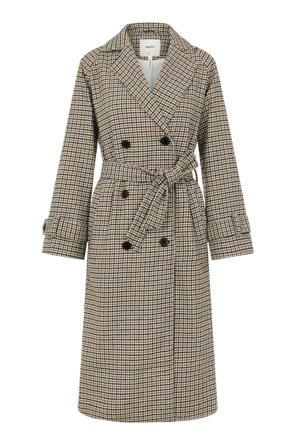 OBJKeily LS Coat - Sepia - Image 8