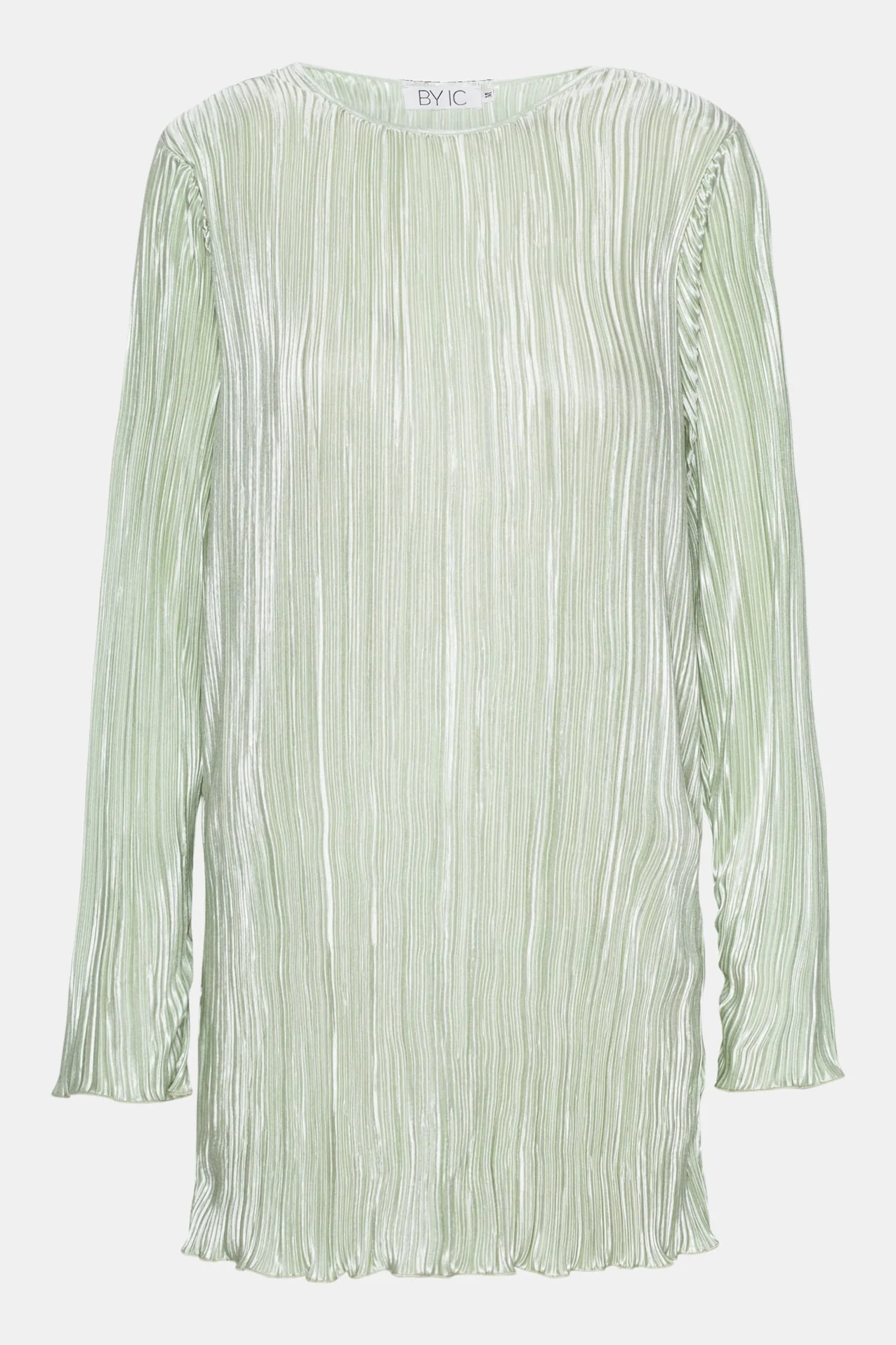 KellyIC Plissé Dress - Light Green - Image 8
