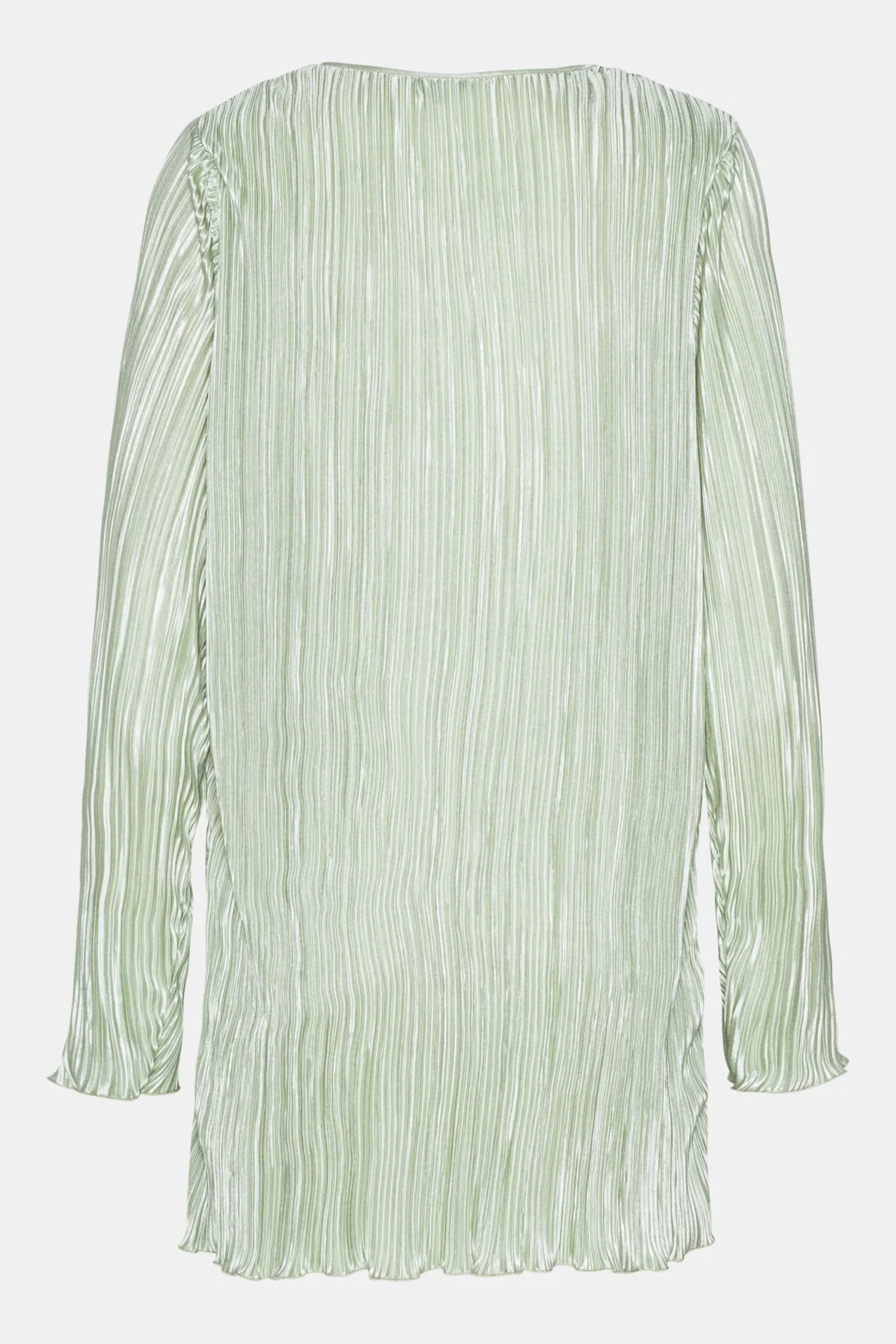 KellyIC Plissé Dress - Light Green - Image 9