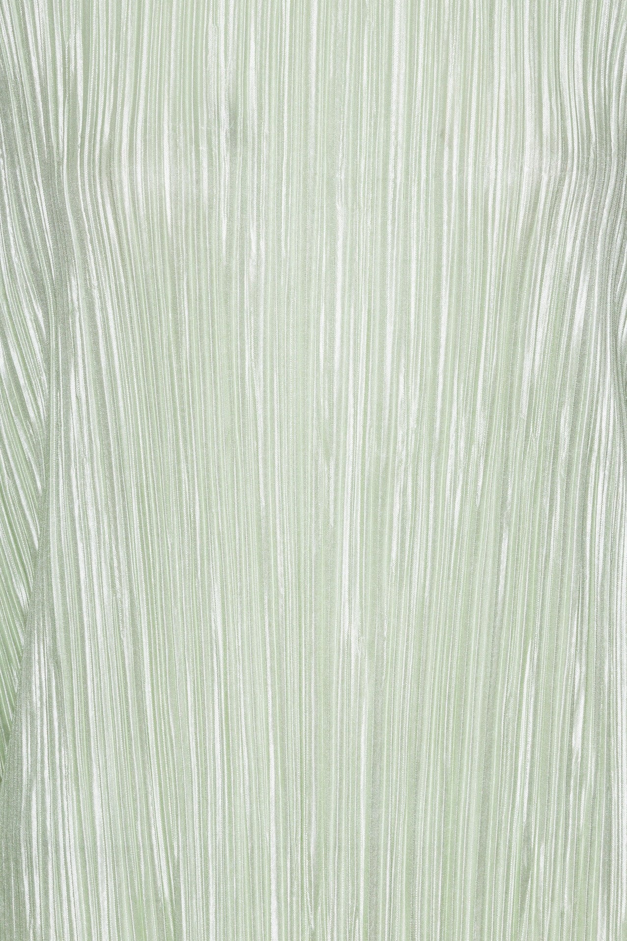 KellyIC Long Plissé Dress - Light Green - Image 9
