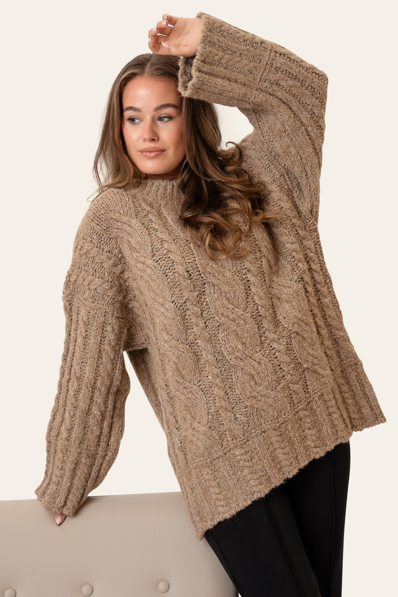 KikiIC Sweater - Beige - Image 2
