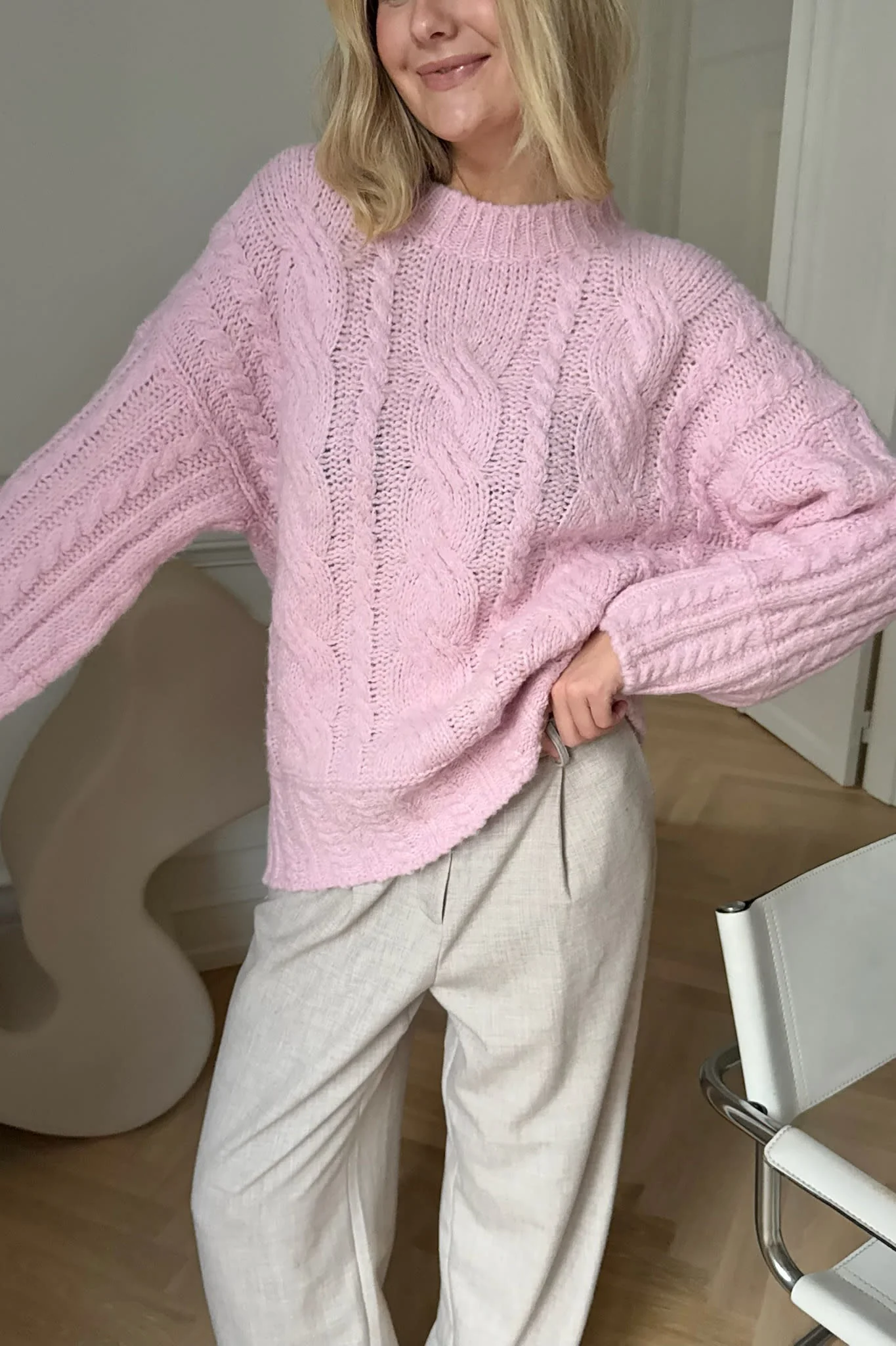 KikiIC Sweater - Light Pink - Image 8