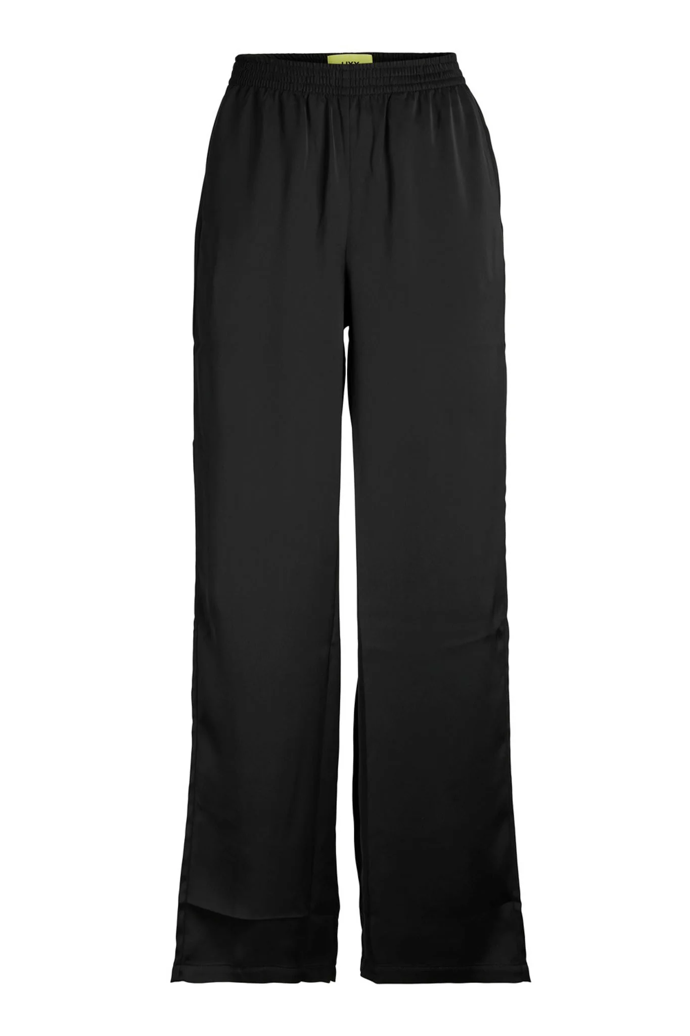 JXKira Regular Satin Pants - Black - Image 8