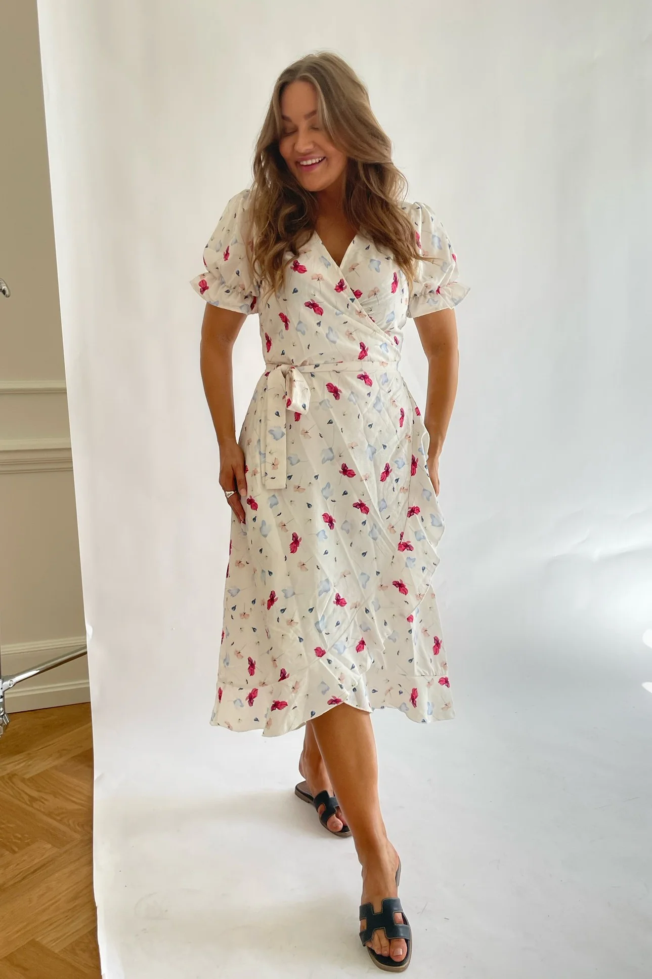 NaomiIC Long Dress - Day Dream Flower Print - Image 2