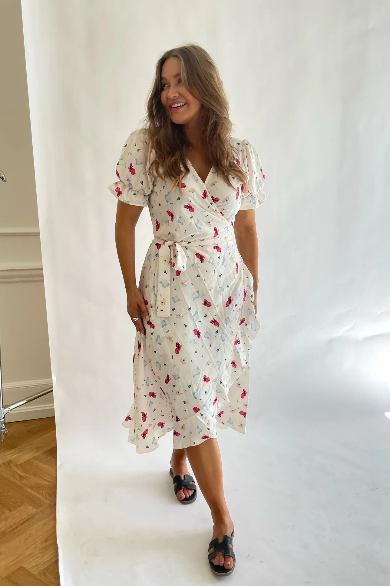 NaomiIC Long Dress - Day Dream Flower Print - Image 3