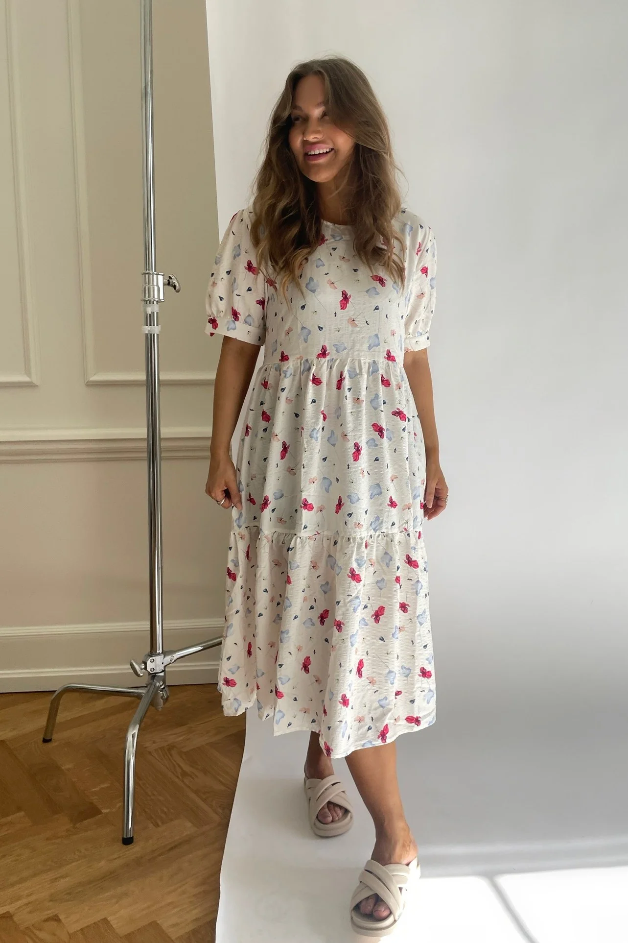 VilmaIC Long Dress - Day Dream Flower Print - Image 2