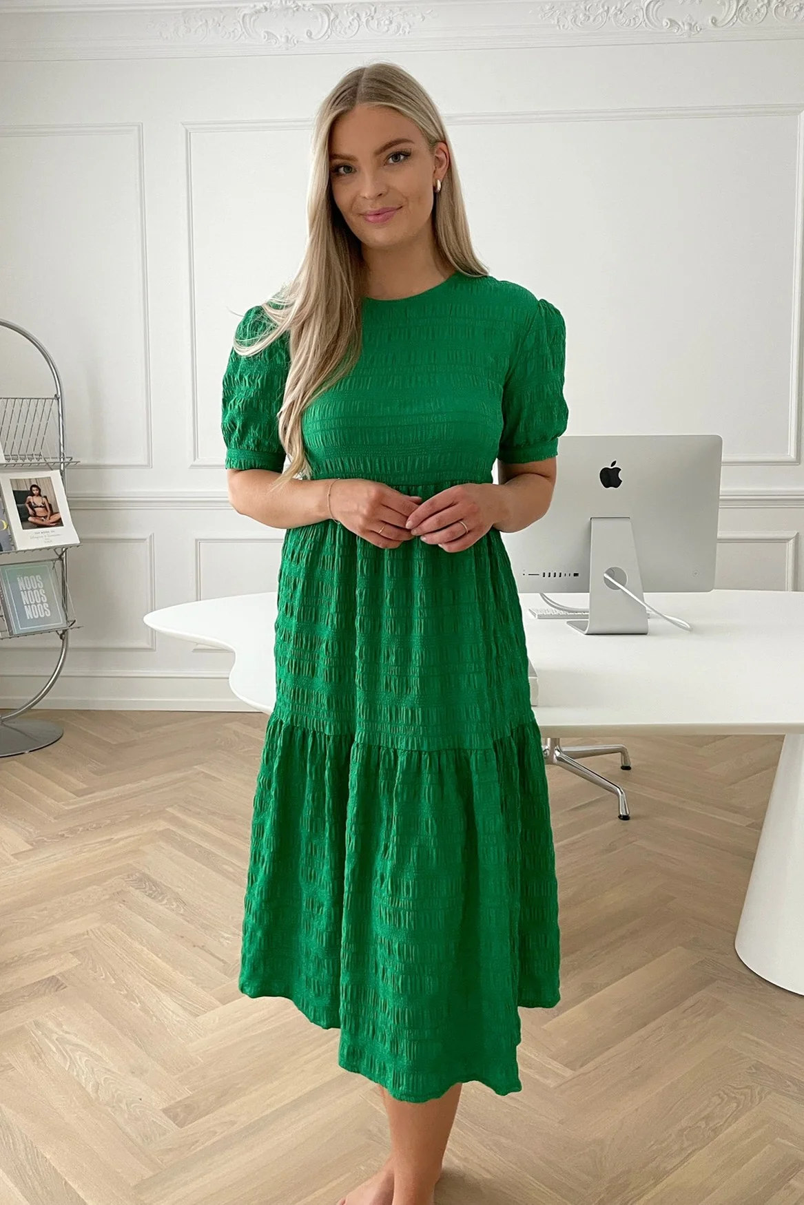 VilmaIC Long Dress - Jolly Green - Image 2