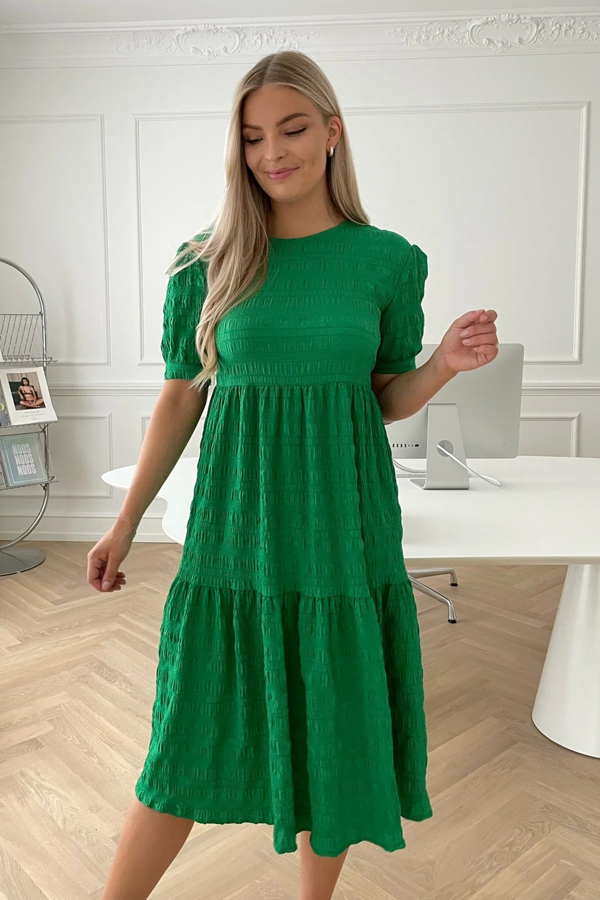 VilmaIC Long Dress - Jolly Green - Image 3