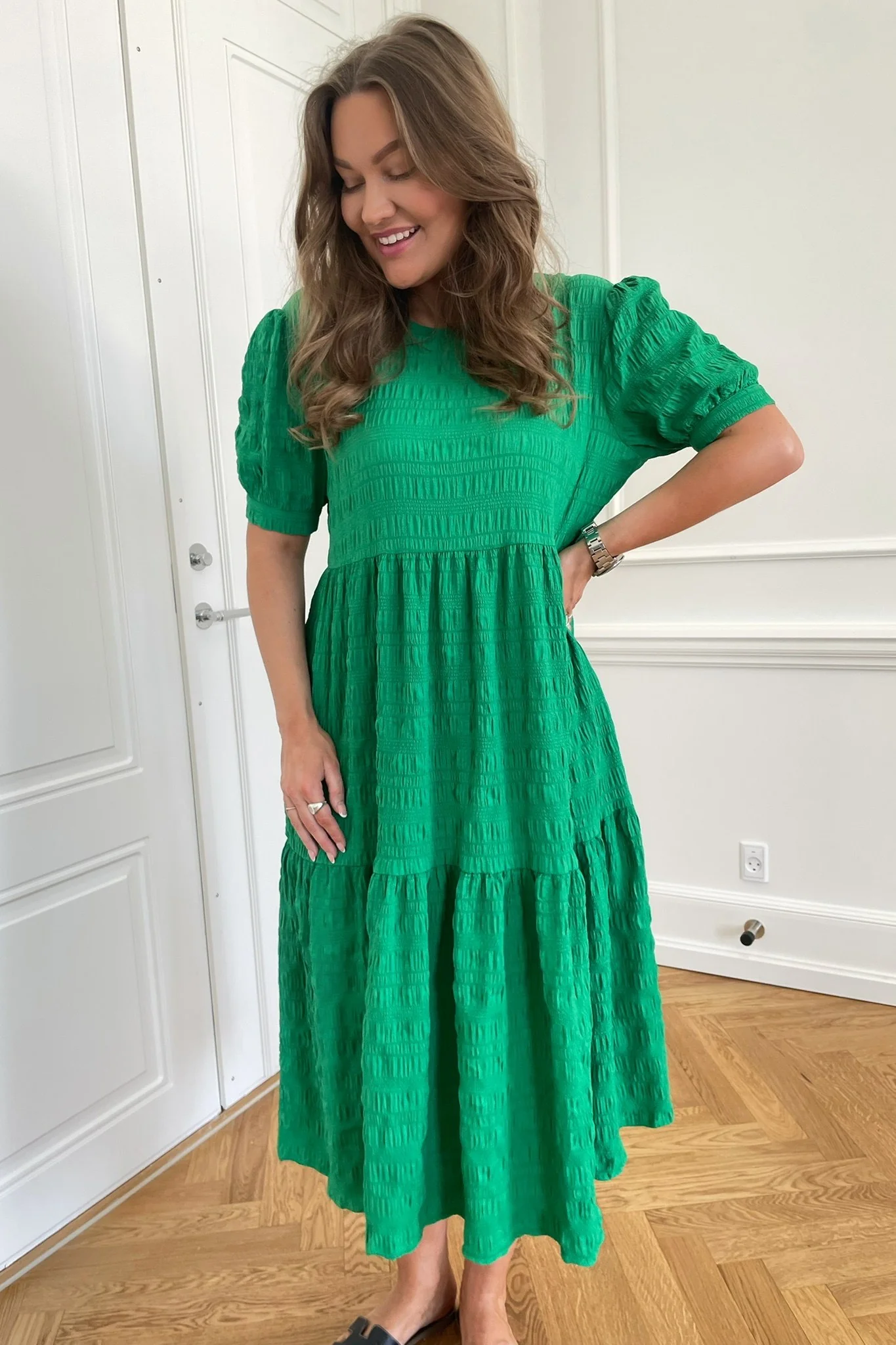 VilmaIC Long Dress - Jolly Green - Image 5