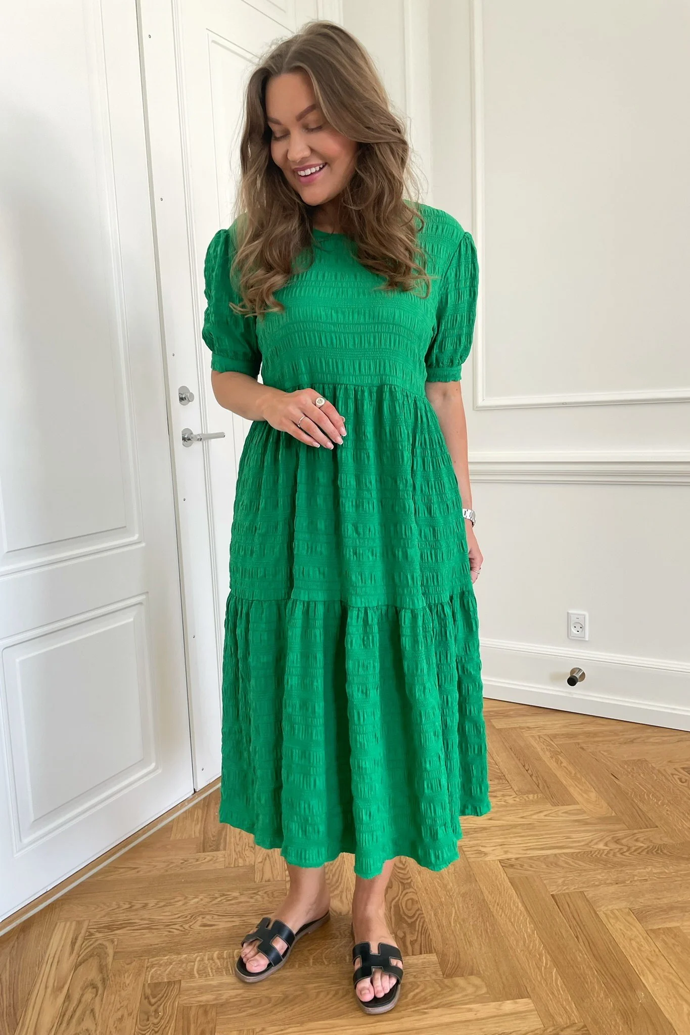VilmaIC Long Dress - Jolly Green - Image 6