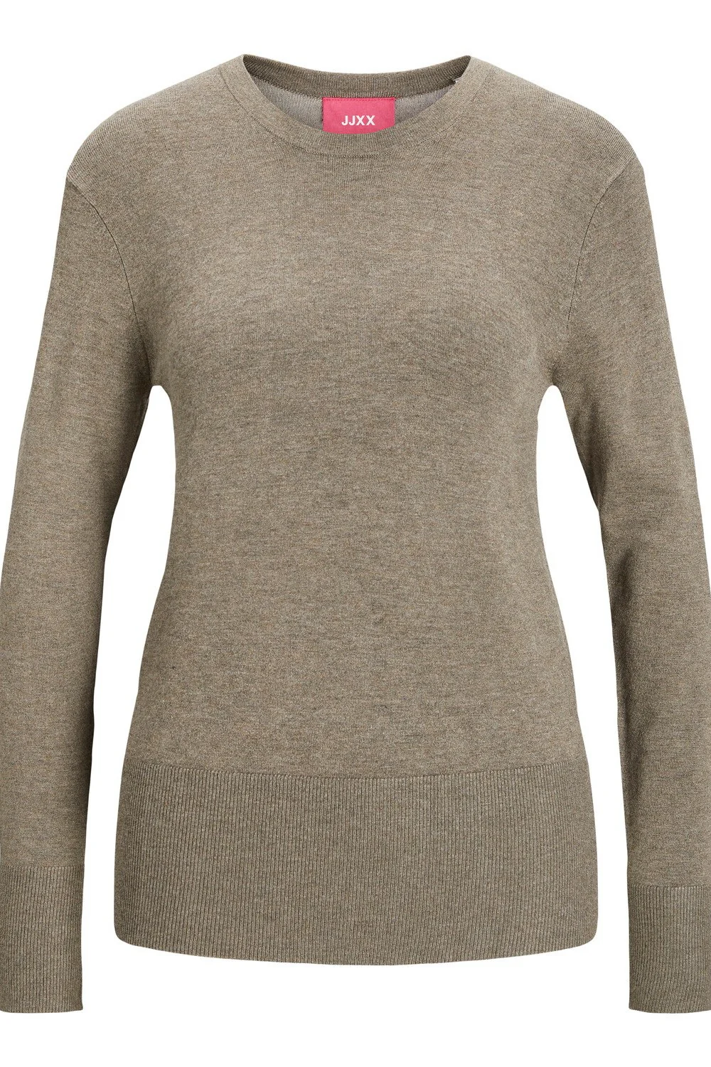 JXLara Soft Crew Neck Knit - Brindle - Image 4
