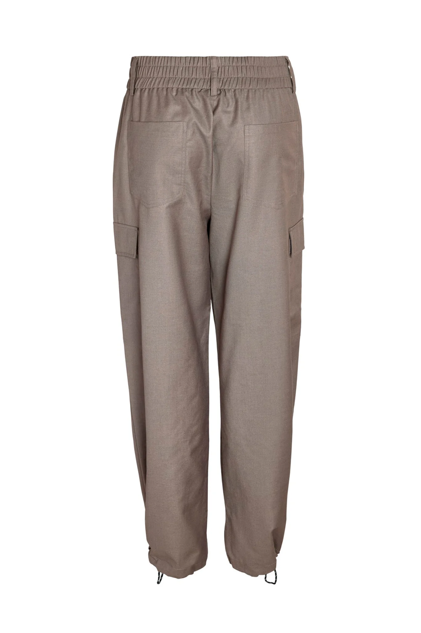 NMLarrie HW Cargo Pants - Rubber - Image 7