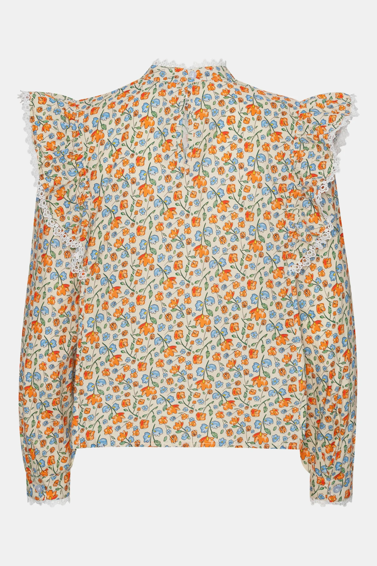 LiaIC Lace Shirt - Multi Flower - Image 9