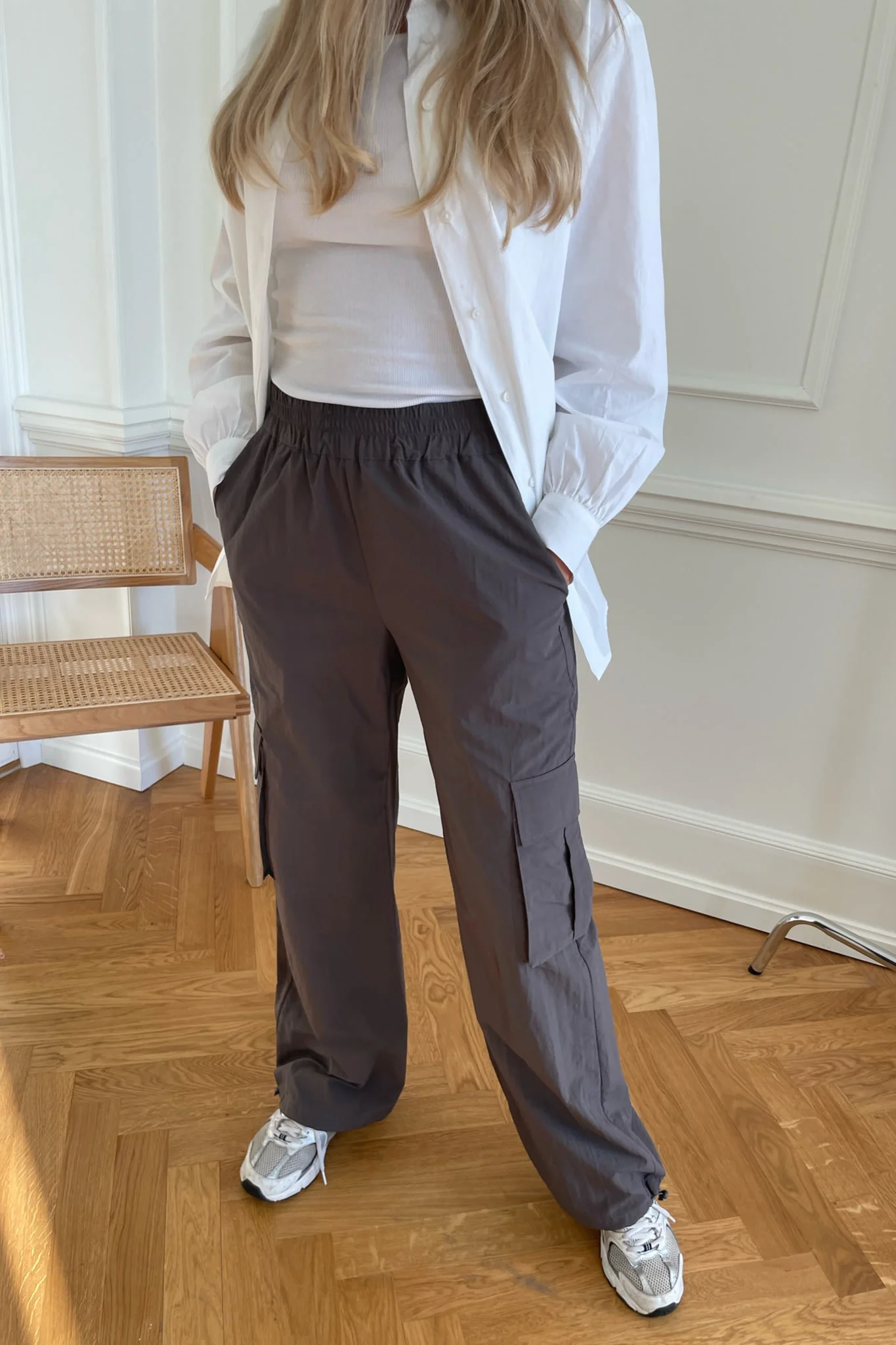LivaIC Cargo Pants - Stone - Image 6