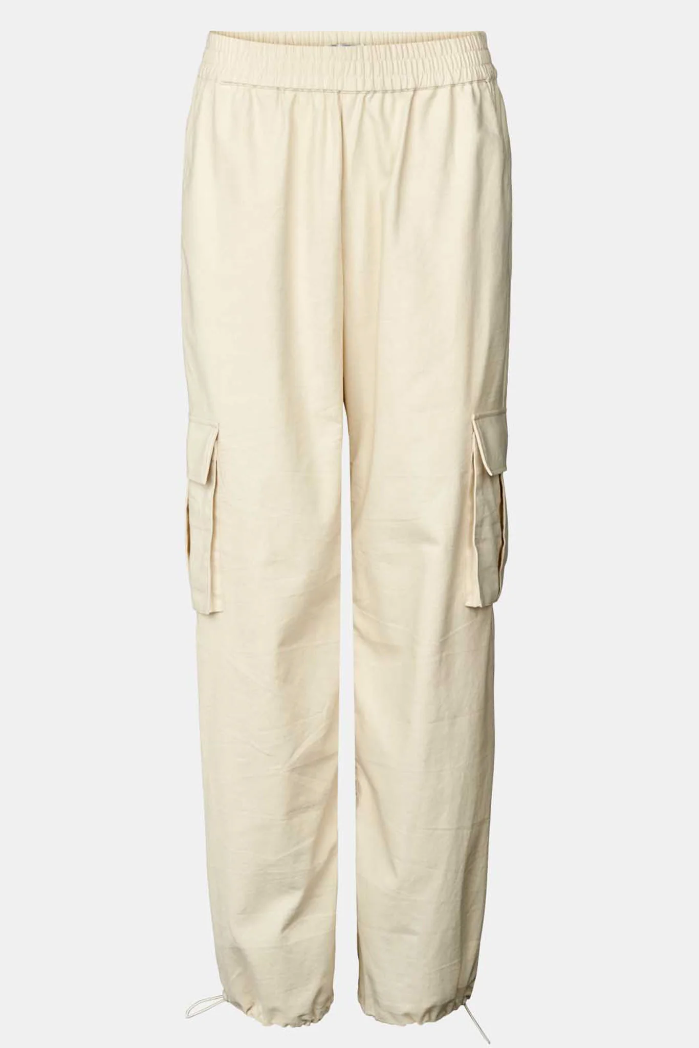 LivaIC Cargo Pants - Light Beige Linen - Image 7