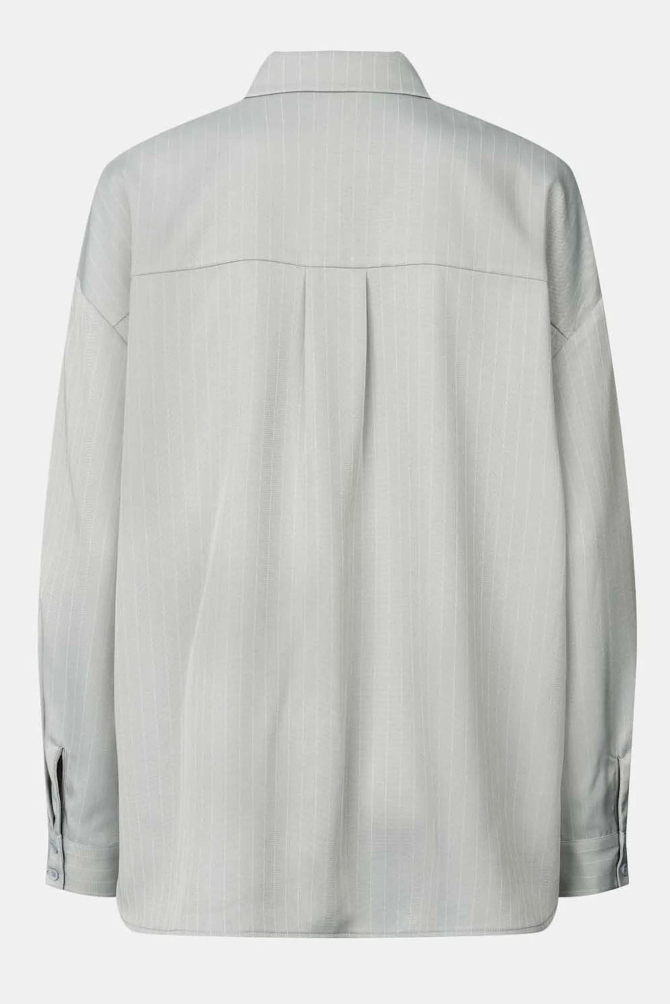 LivaIC Shirt - Light Grey Pinstripe - Image 8