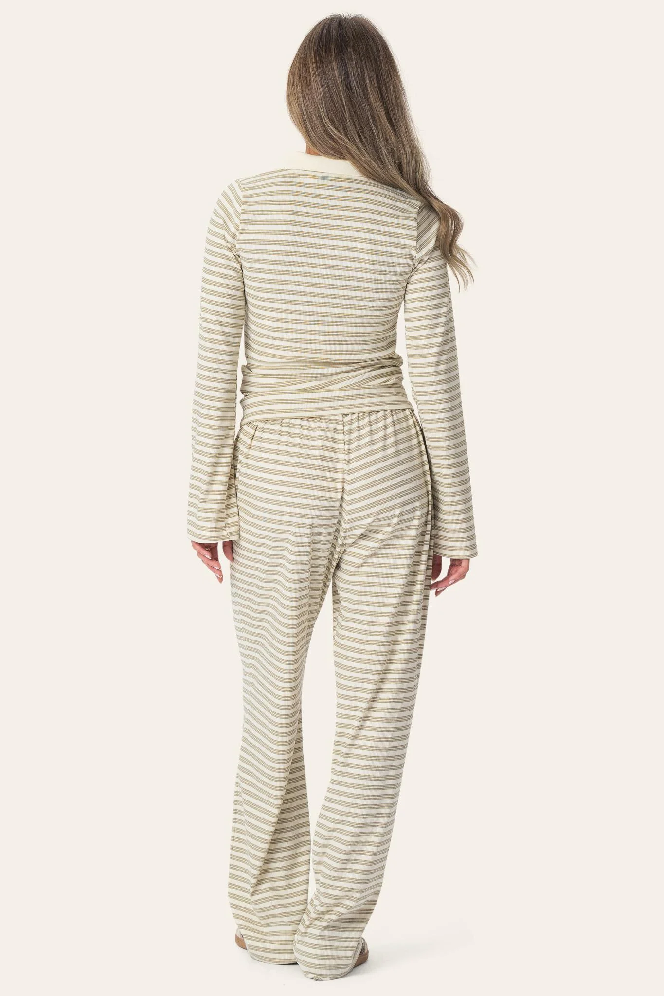 LivaIC Polo - Yellow Stripes - Image 3