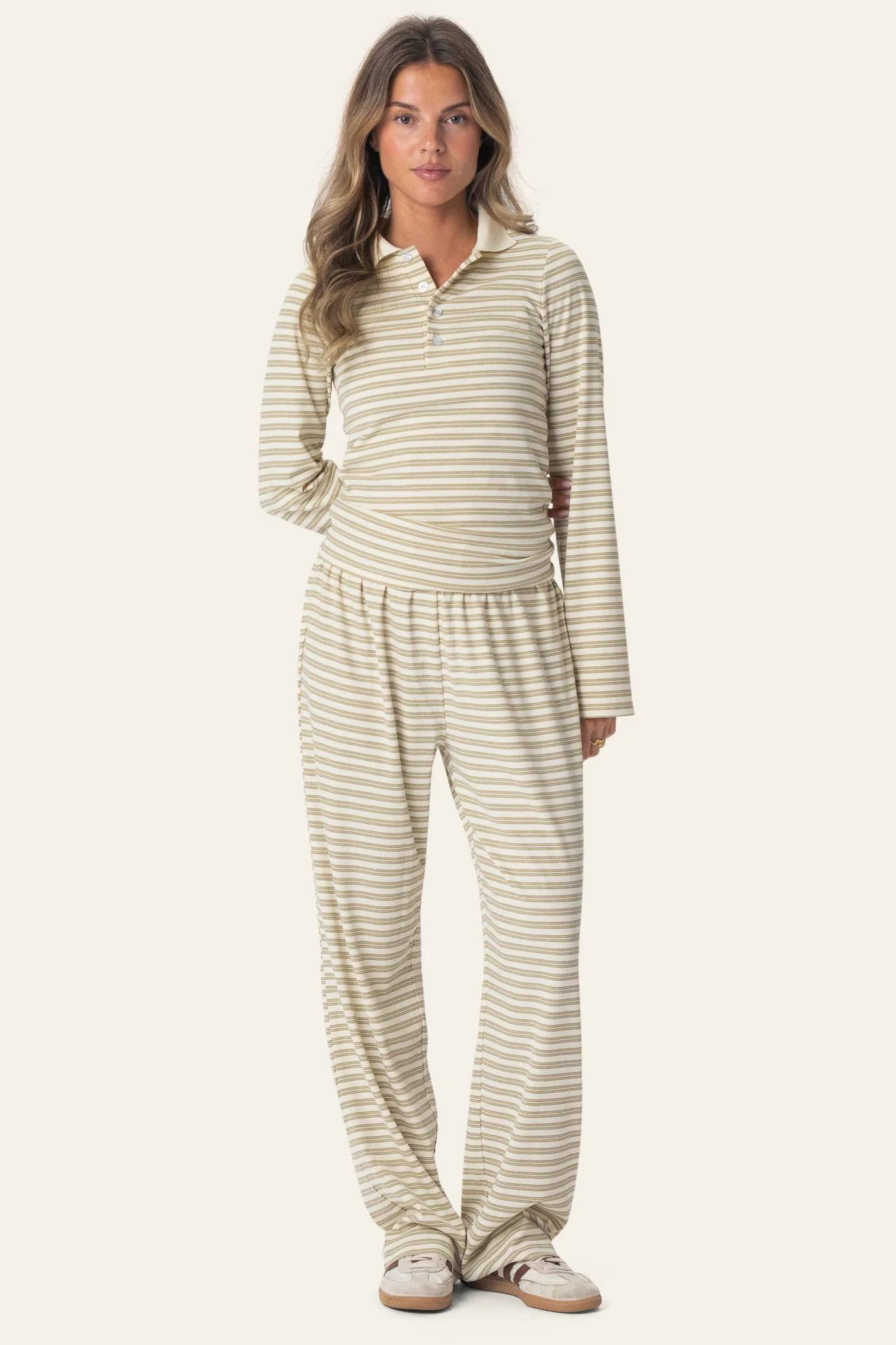LivaIC Polo - Yellow Stripes - Image 4