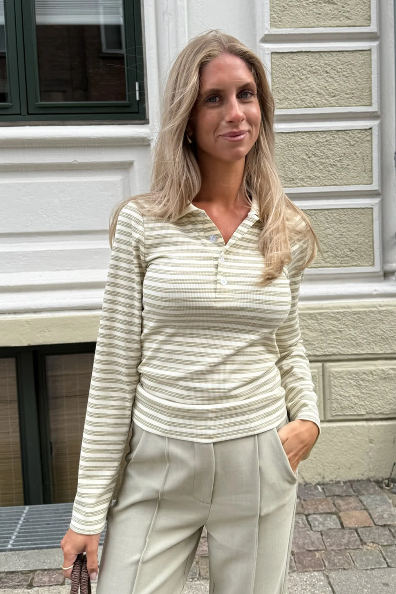 LivaIC Polo - Yellow Stripes - Image 6