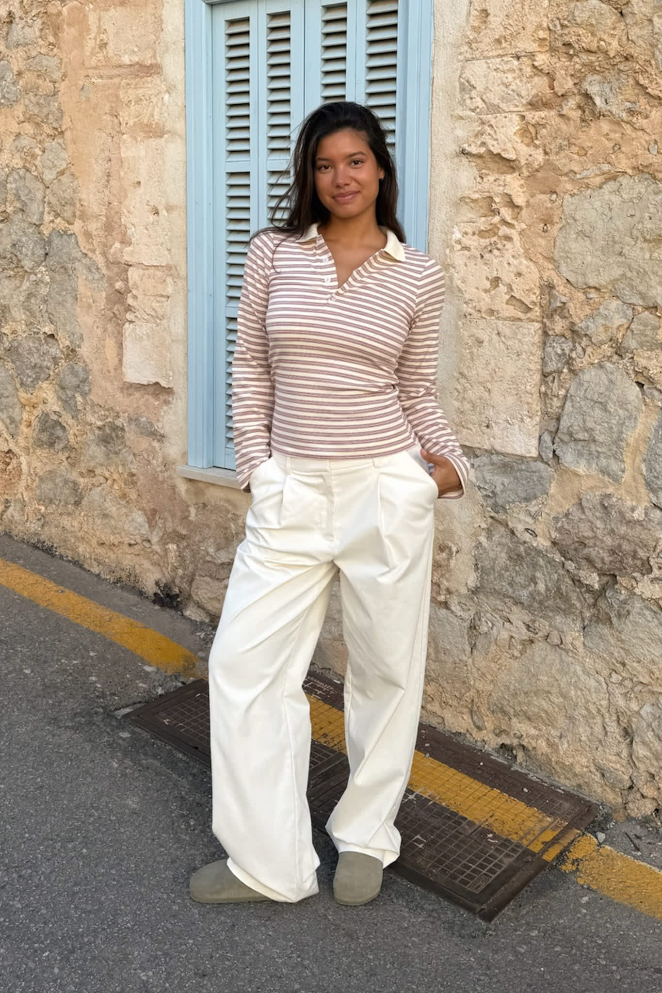 LivaIC Polo - Lavender Stripes - Image 6