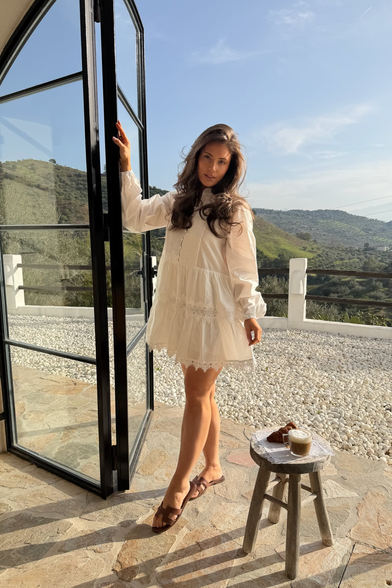 LivIC Dress - White Embroidery - Image 7
