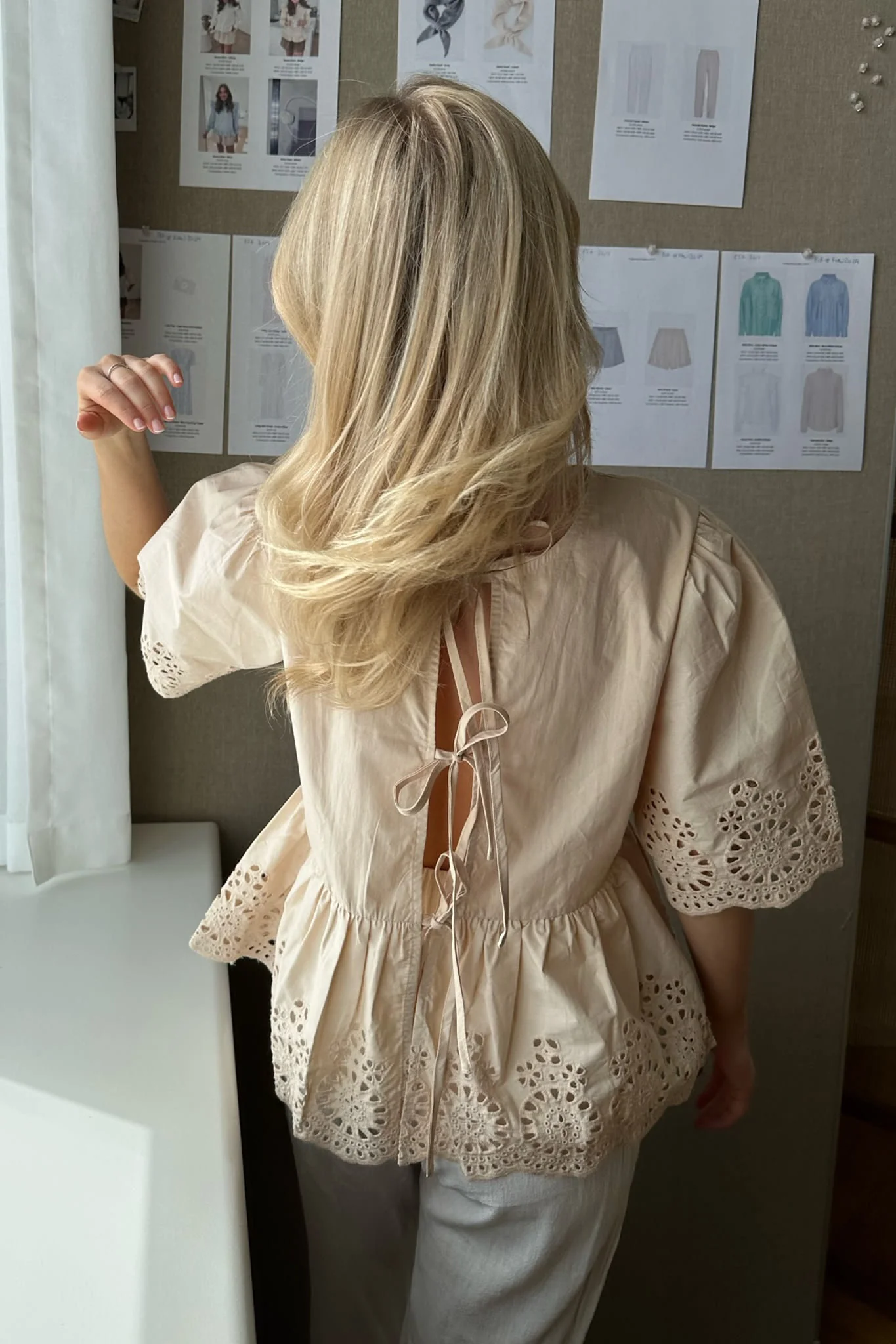 LulaIC Top - Beige Embroidery - Image 7