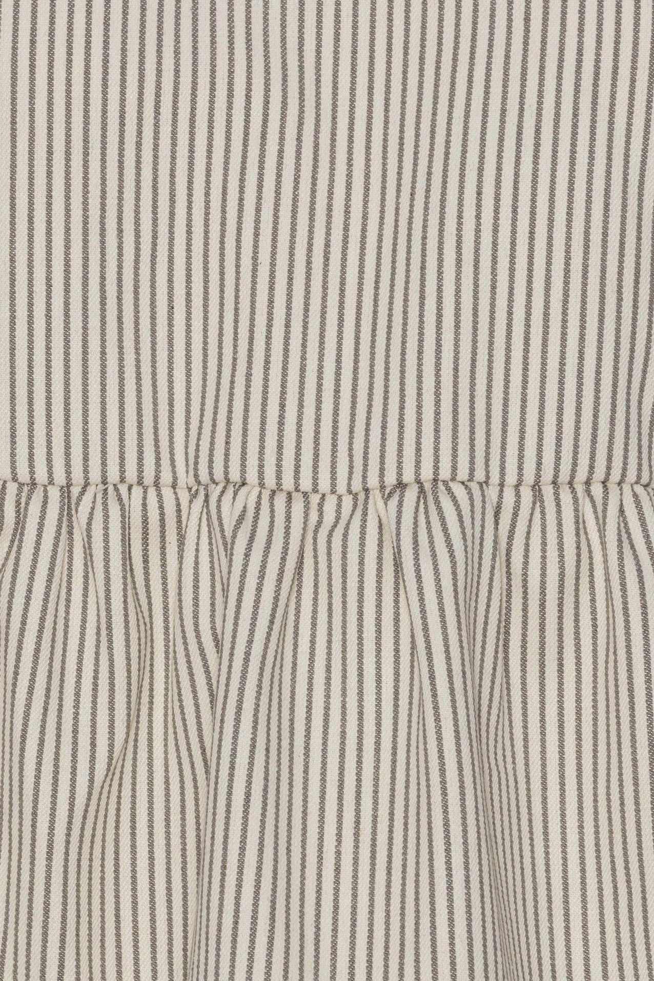 LulaIC Top - Dark Beige Woven Stripe - Image 11