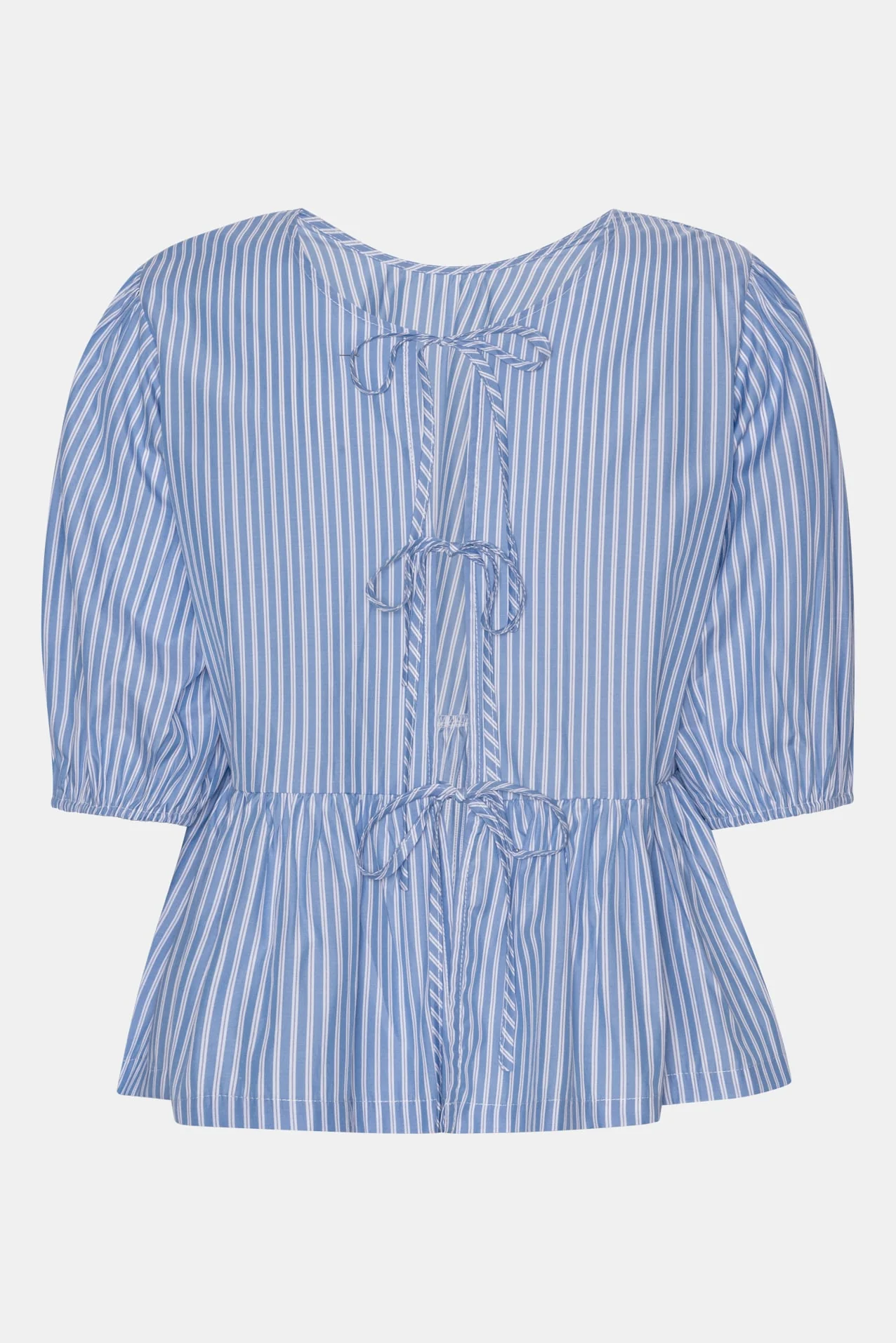LulaIC Top - Blue White Stripes - Image 12